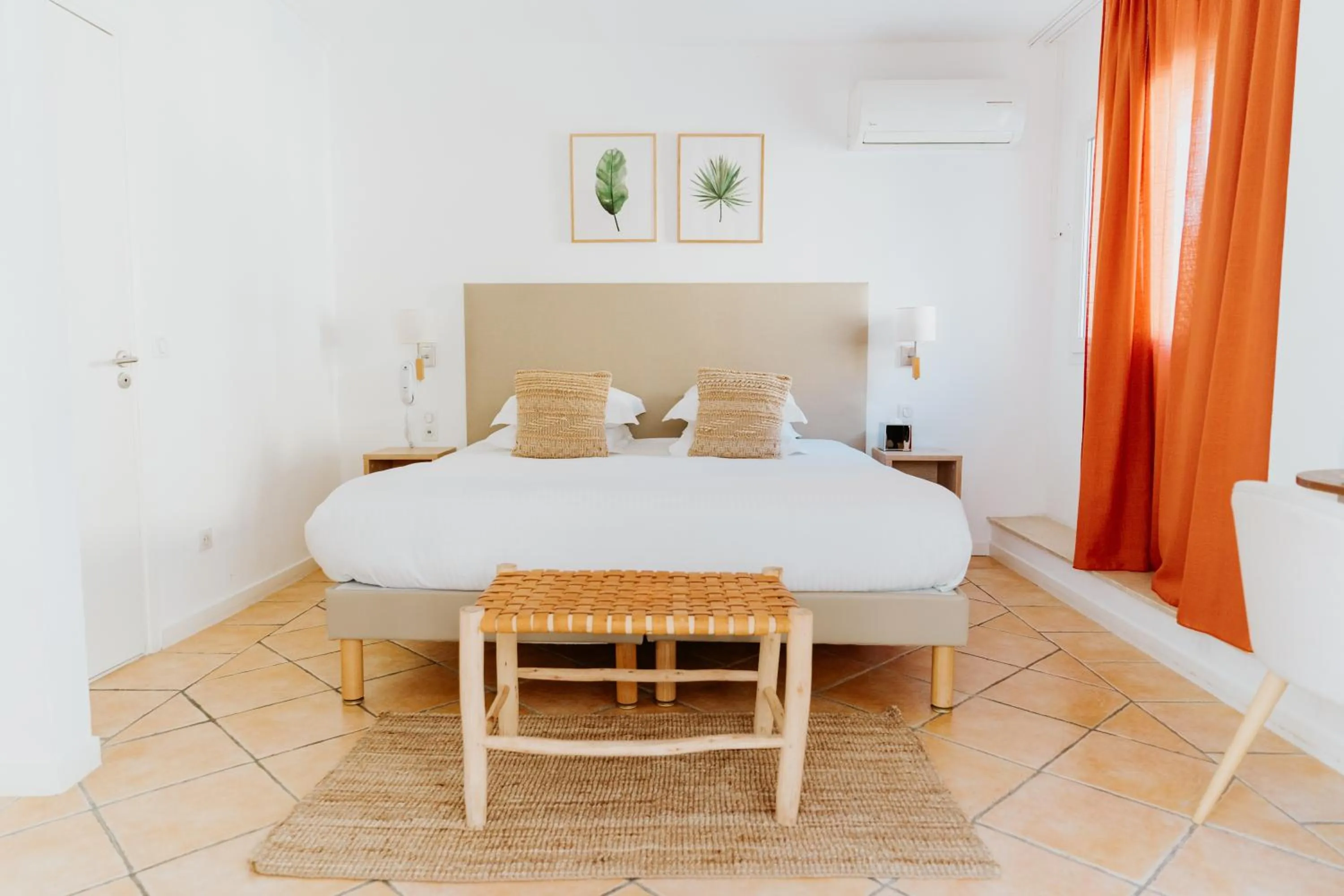 Bed in Palm Boutique Hôtel Nice