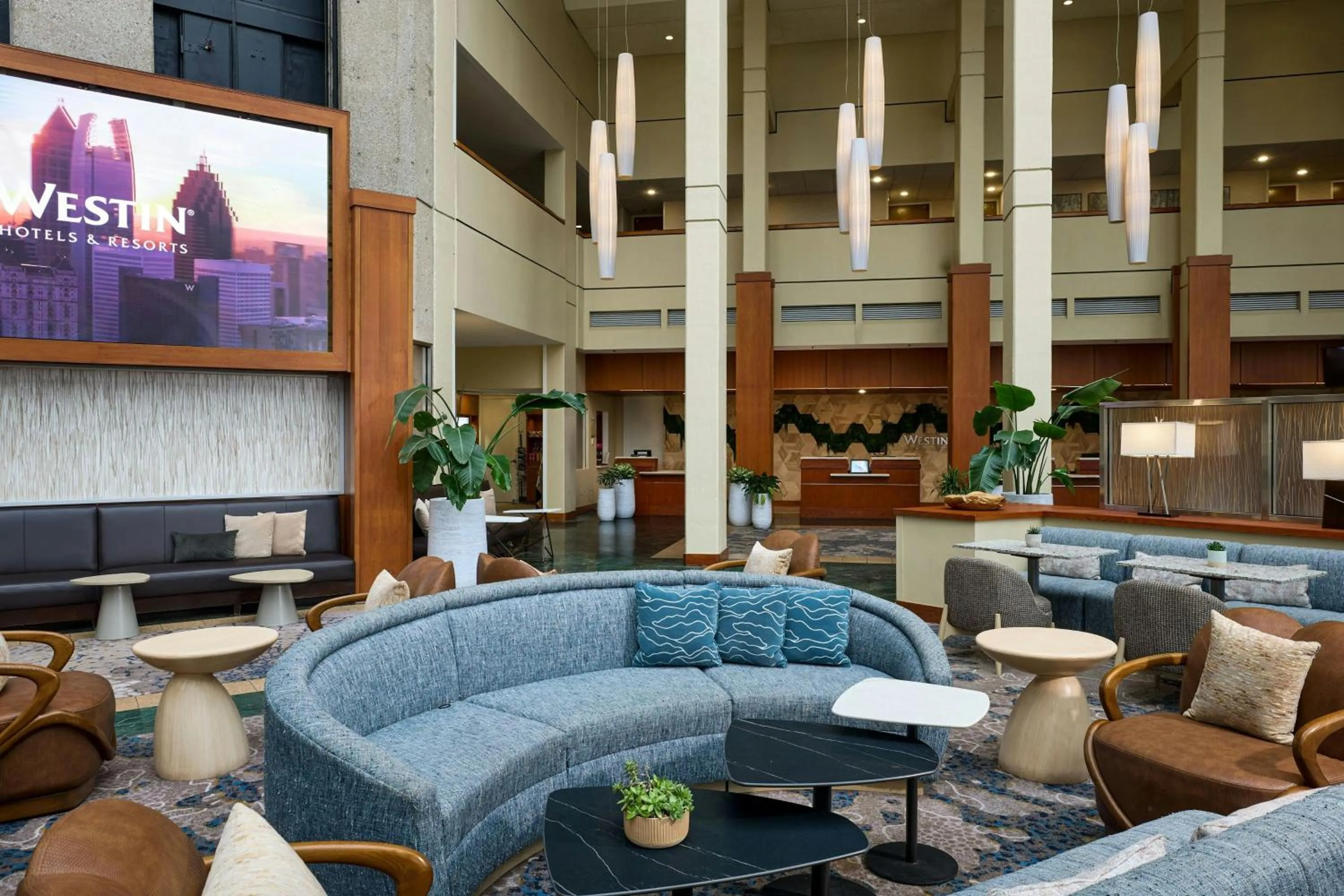Lobby or reception in The Westin Atlanta Airport