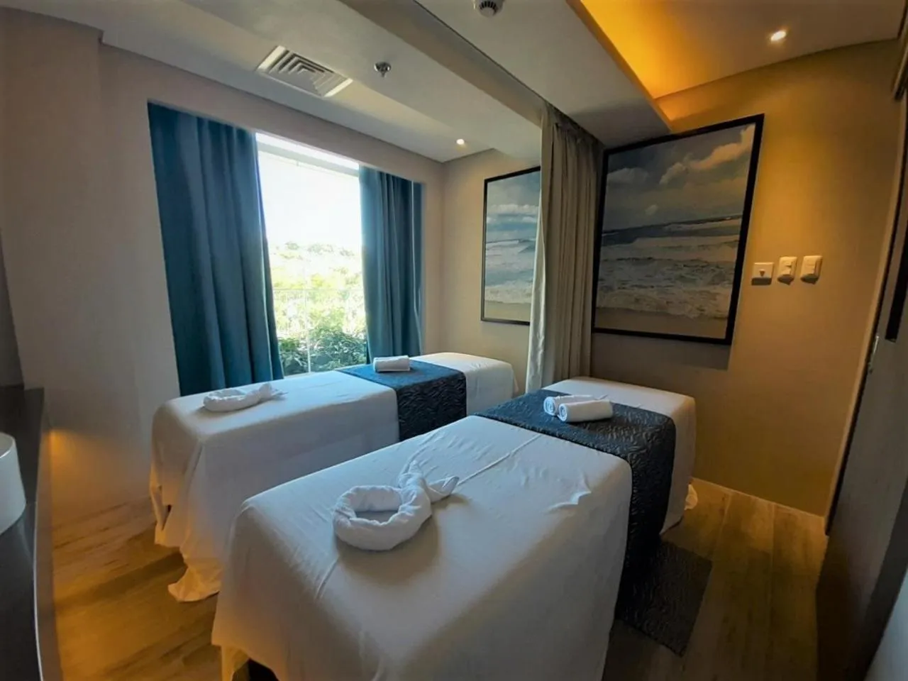 Massage, Bed in Belmont Hotel Boracay near Newcoast Beach