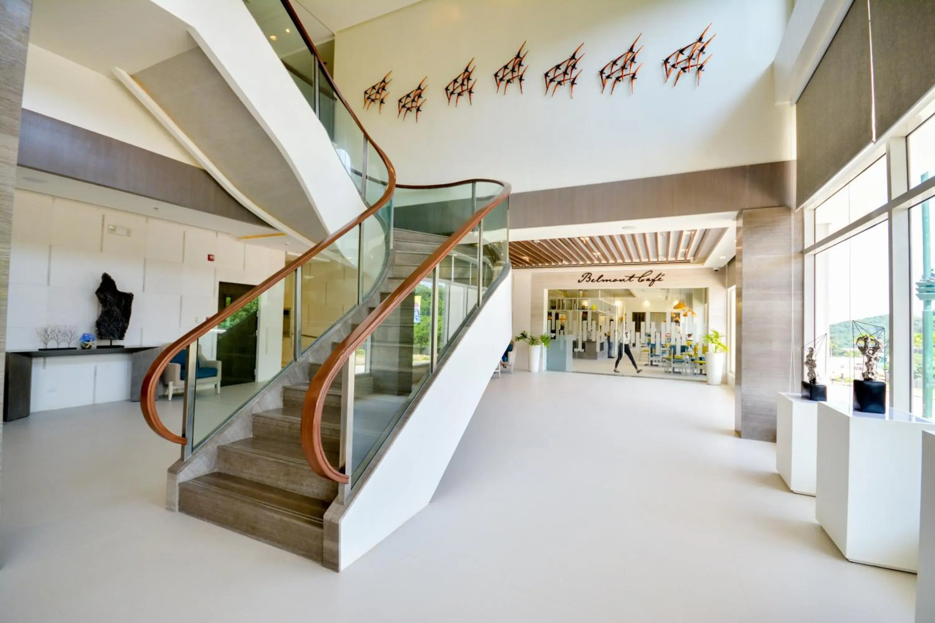 Lobby or reception in Belmont Hotel Boracay near Newcoast Beach Lobby or reception in Belmont Hotel Boracay near Newcoast Beach