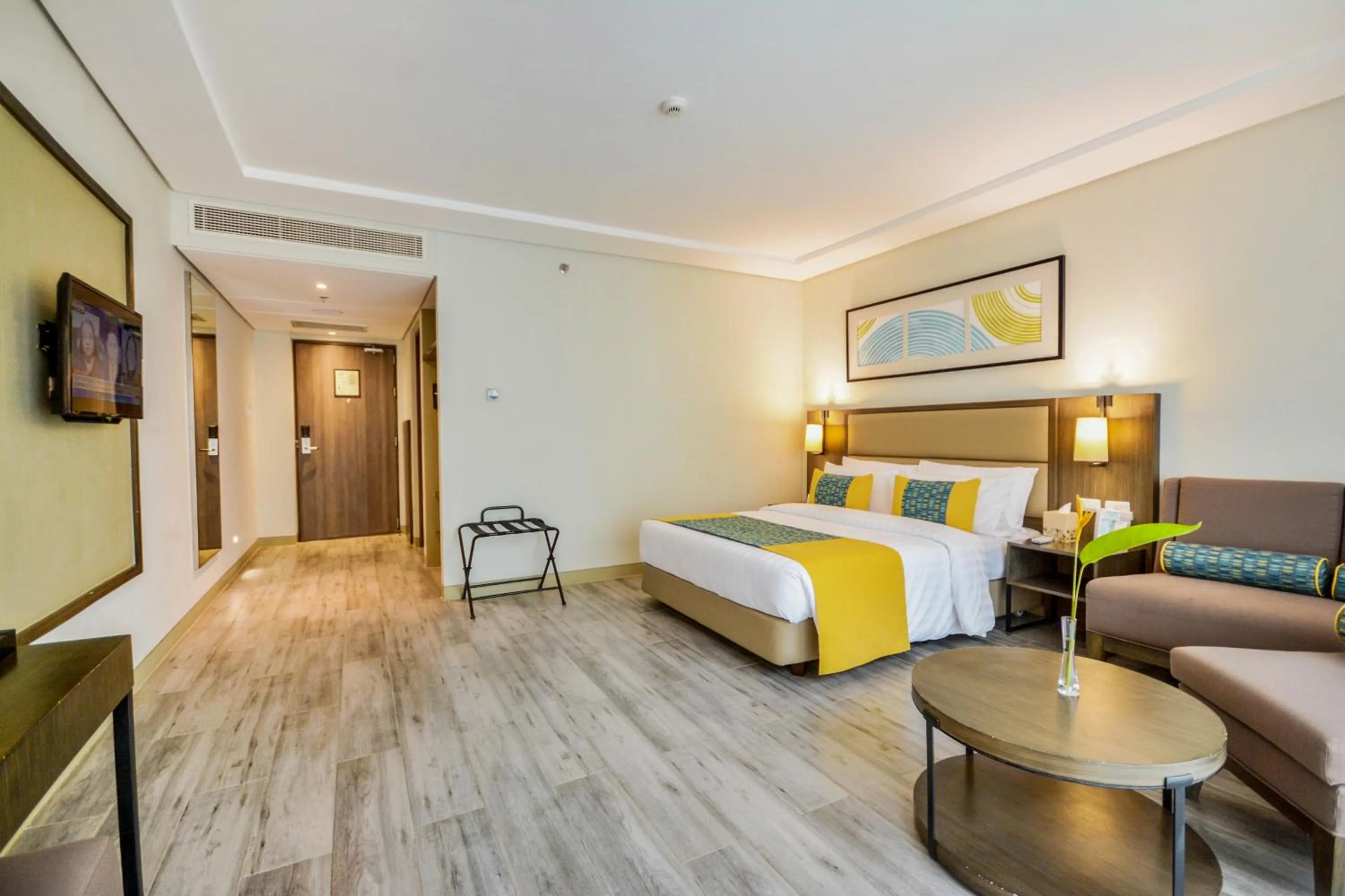 Bedroom, Bed in Belmont Hotel Boracay near Newcoast Beach