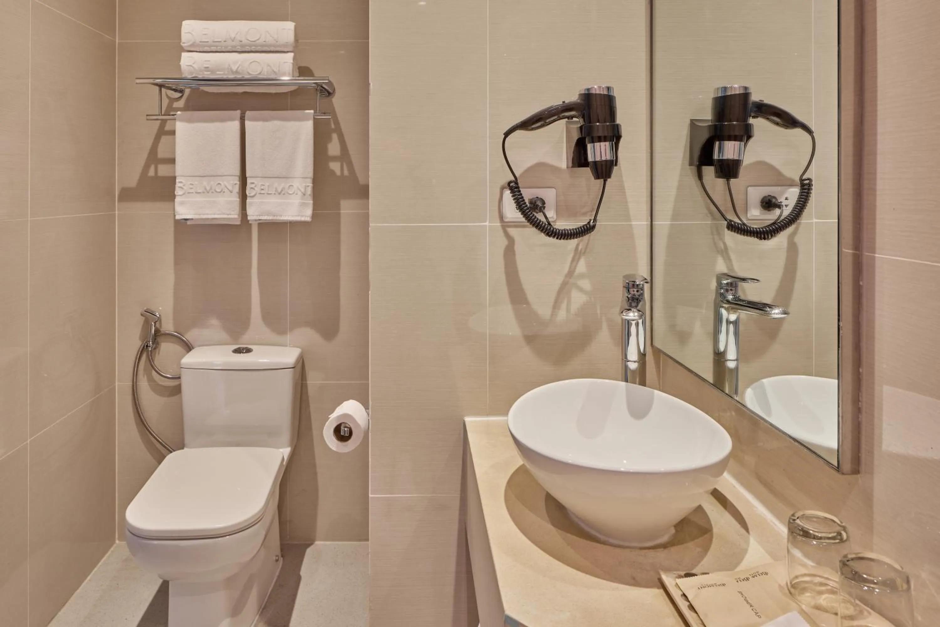 Bathroom in Belmont Hotel Boracay near Newcoast Beach