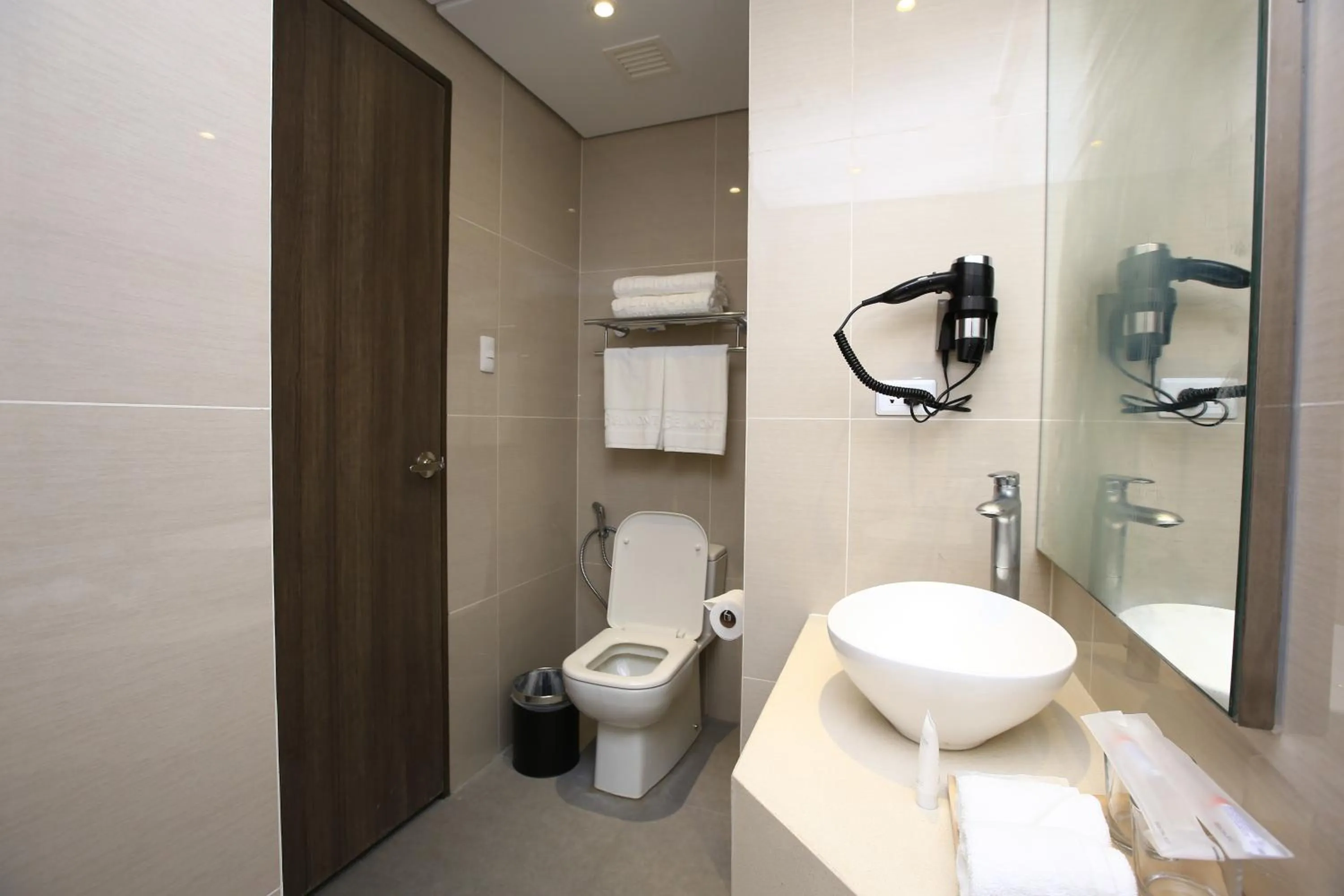 Bathroom in Belmont Hotel Boracay near Newcoast Beach