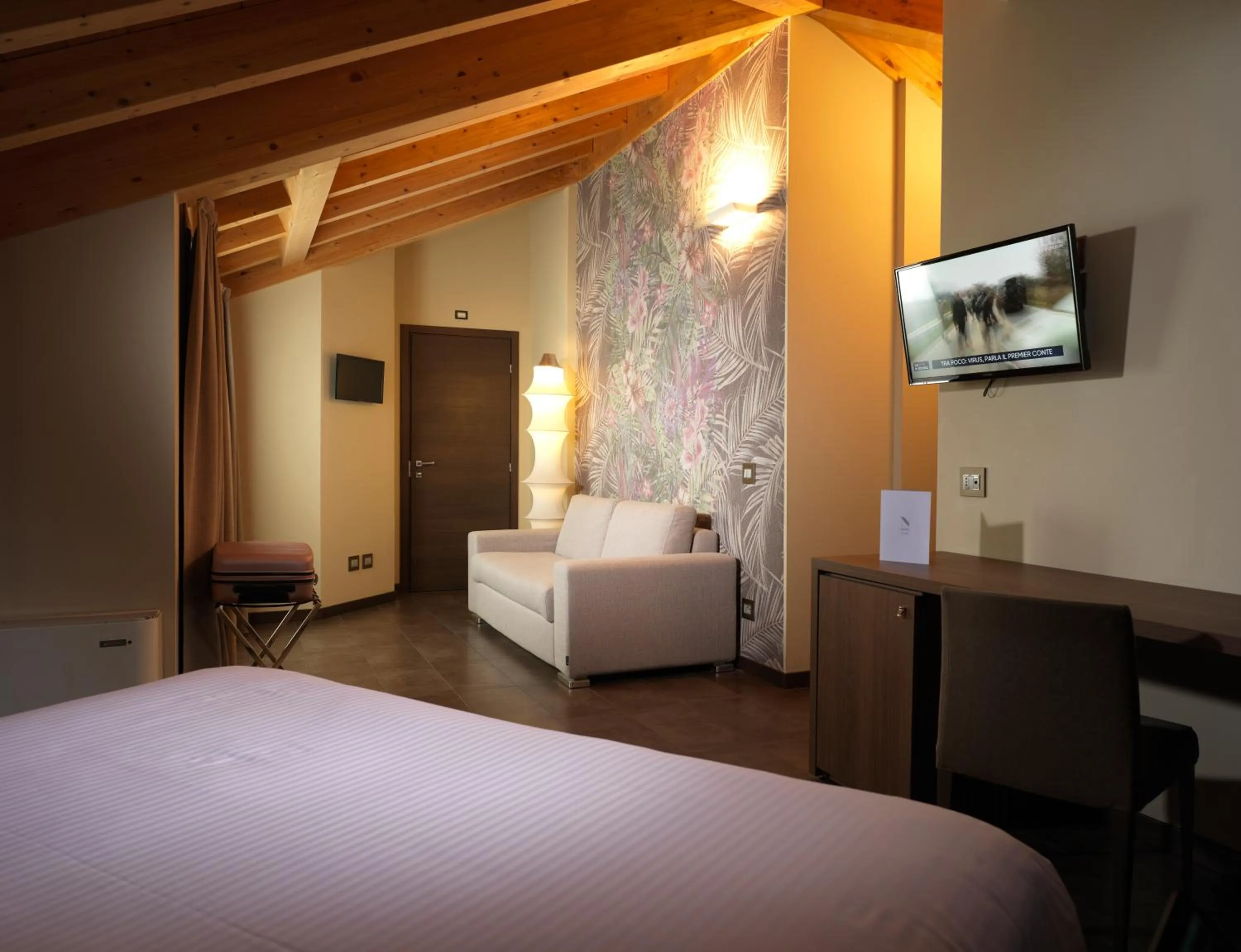 Bed in Albergo Nicolin