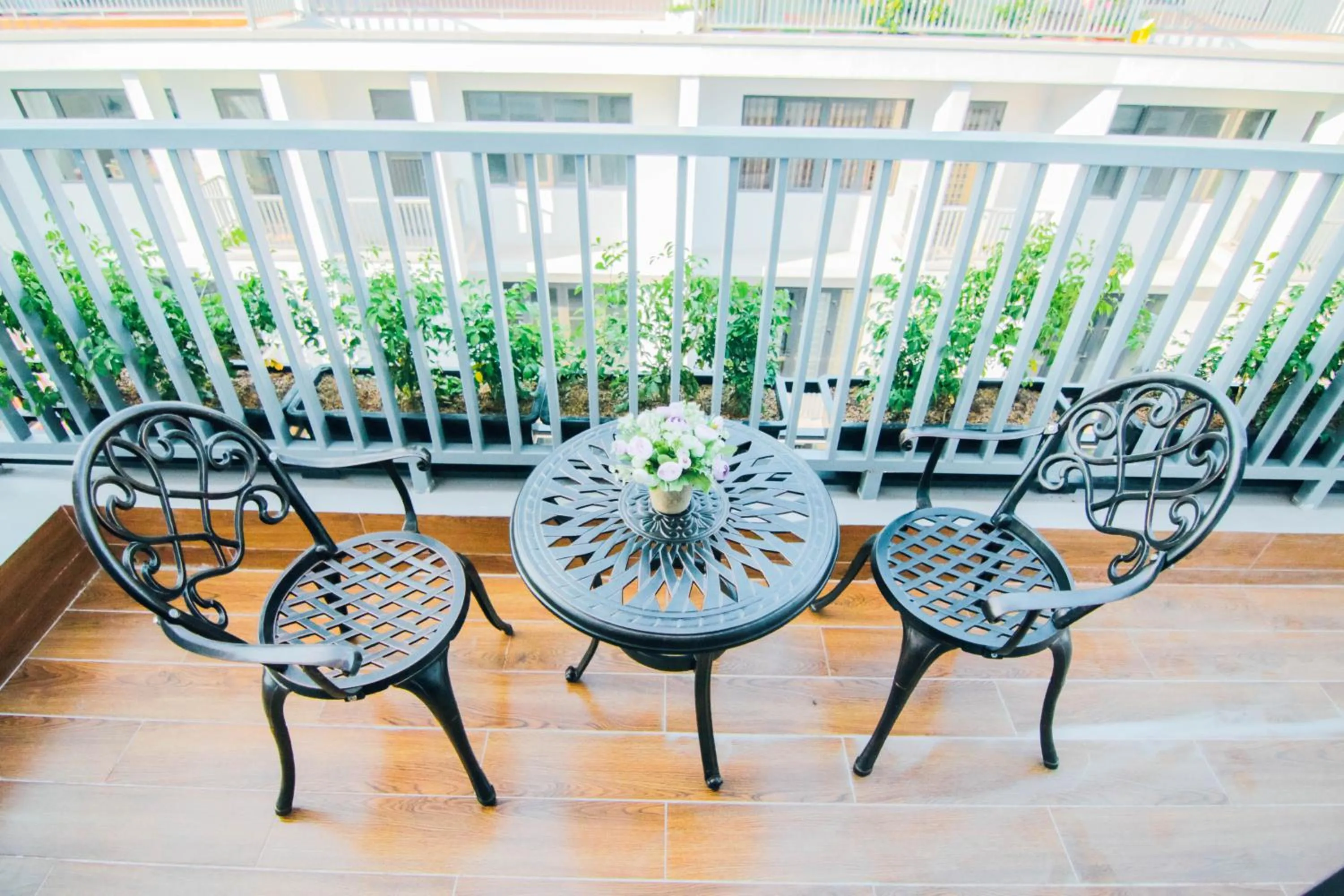 Balcony/Terrace in Topone Halong Hotel