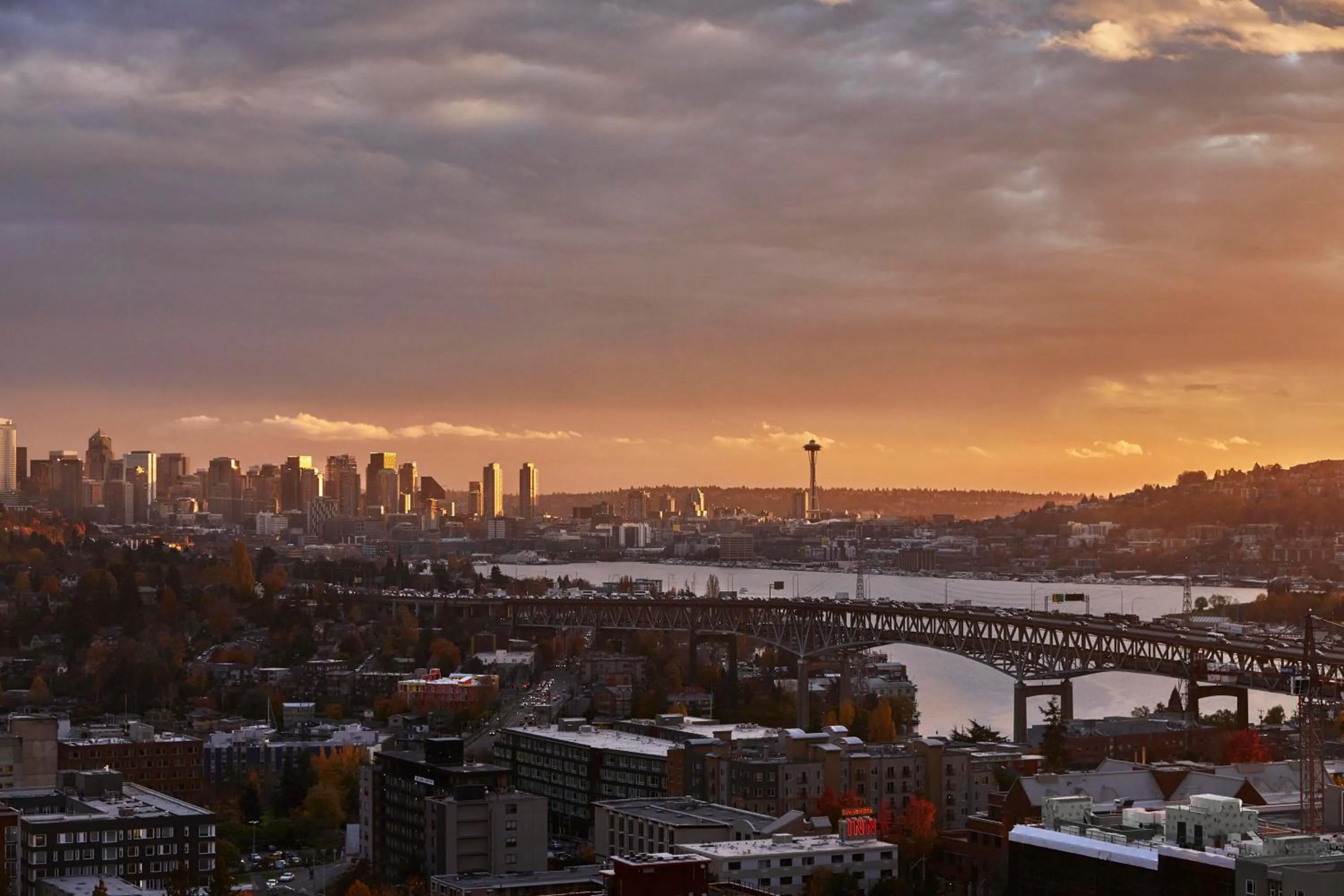 Landmark view in Graduate by Hilton Seattle