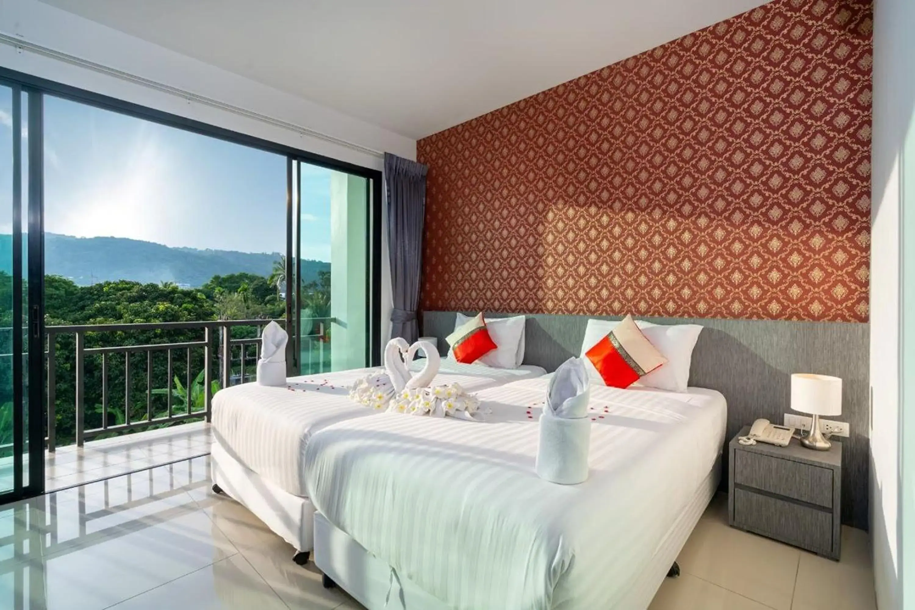 View (from property/room), Bed in The Thames Pool Access Resort & Villa - SHA Extra Plus View (from property/room), Bed in The Thames Pool Access Resort & Villa - SHA Extra Plus
