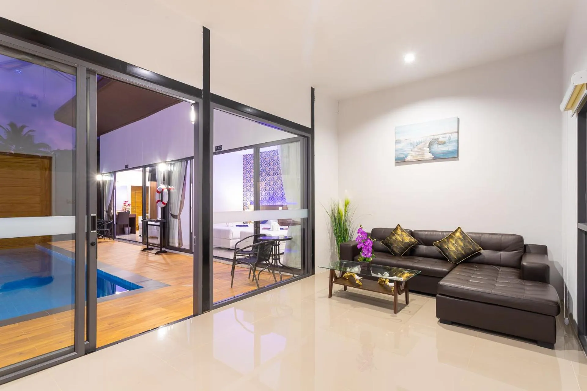 Living room in The Thames Pool Access Resort & Villa - SHA Extra Plus