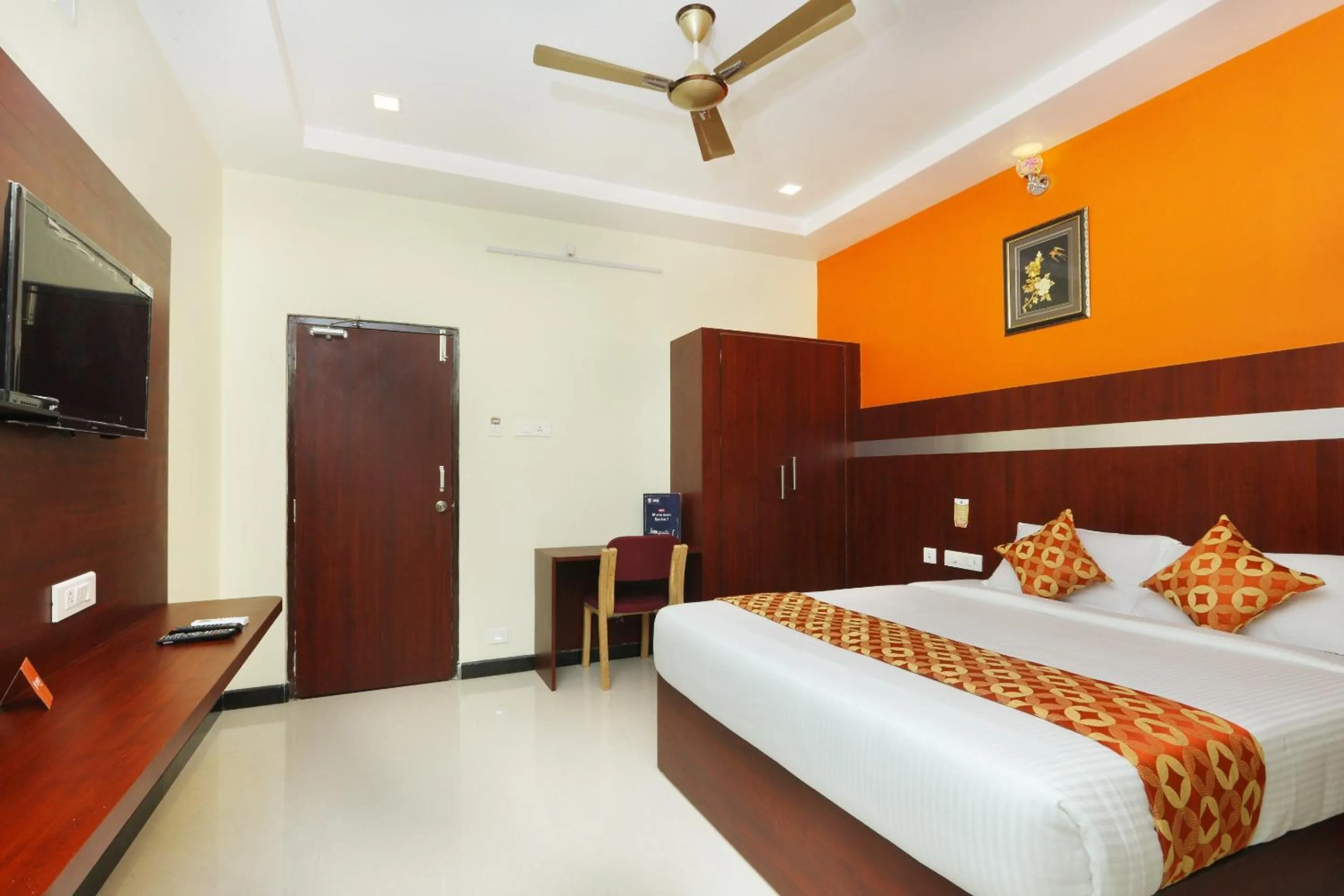 Bed in Hotel Ramcharan Residency, Tirupati
