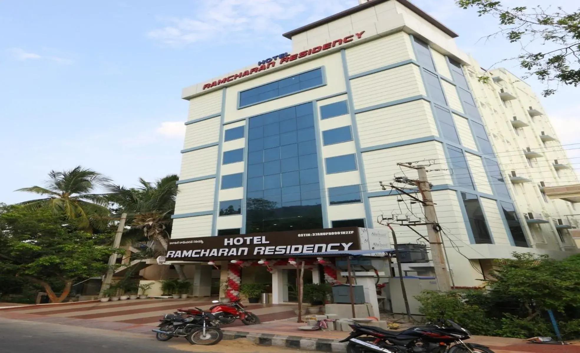 Facade/entrance in Hotel Ramcharan Residency, Tirupati Facade/entrance in Hotel Ramcharan Residency, Tirupati