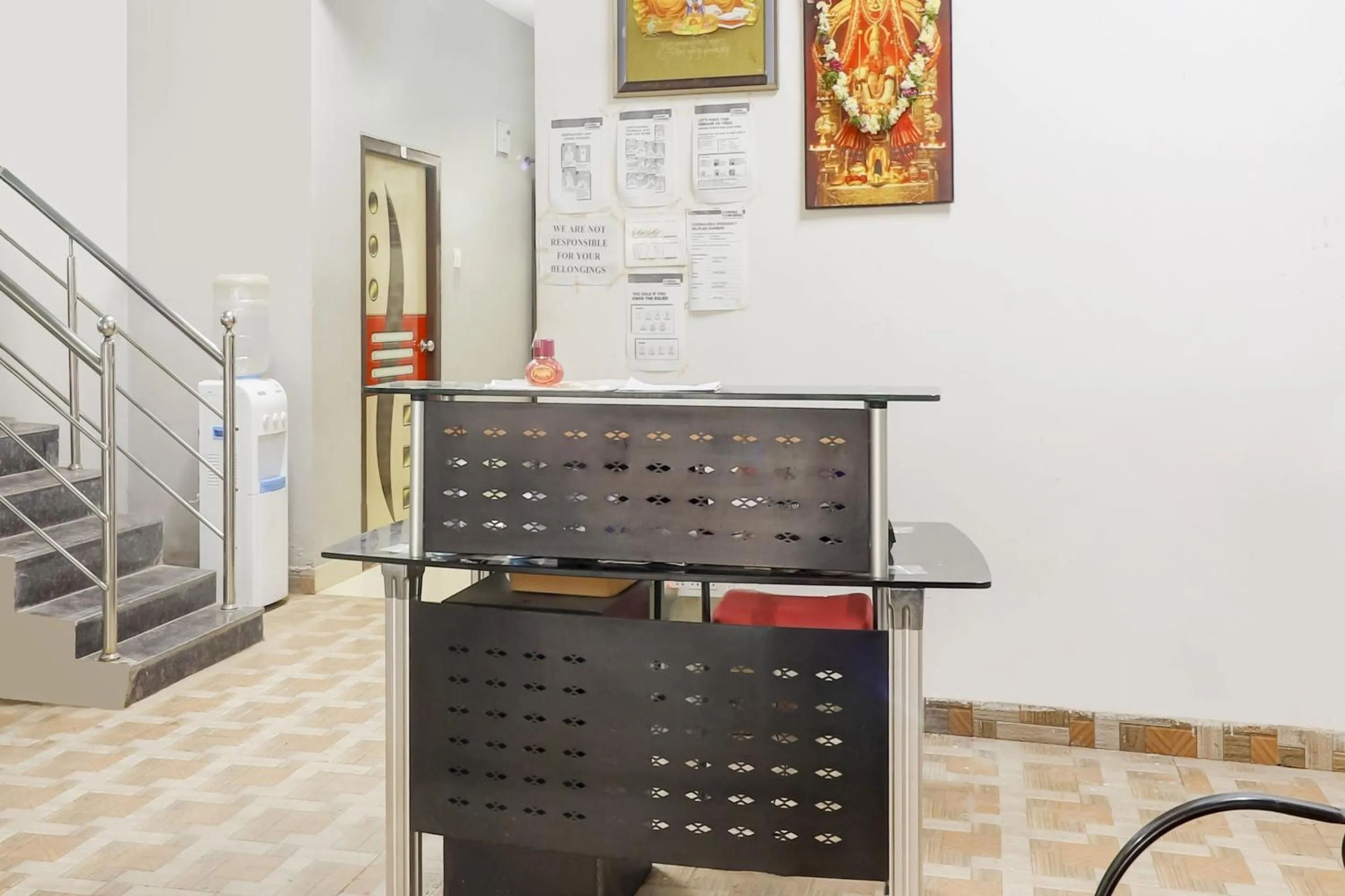 Lobby or reception in Hotel O Srinidhi Inn