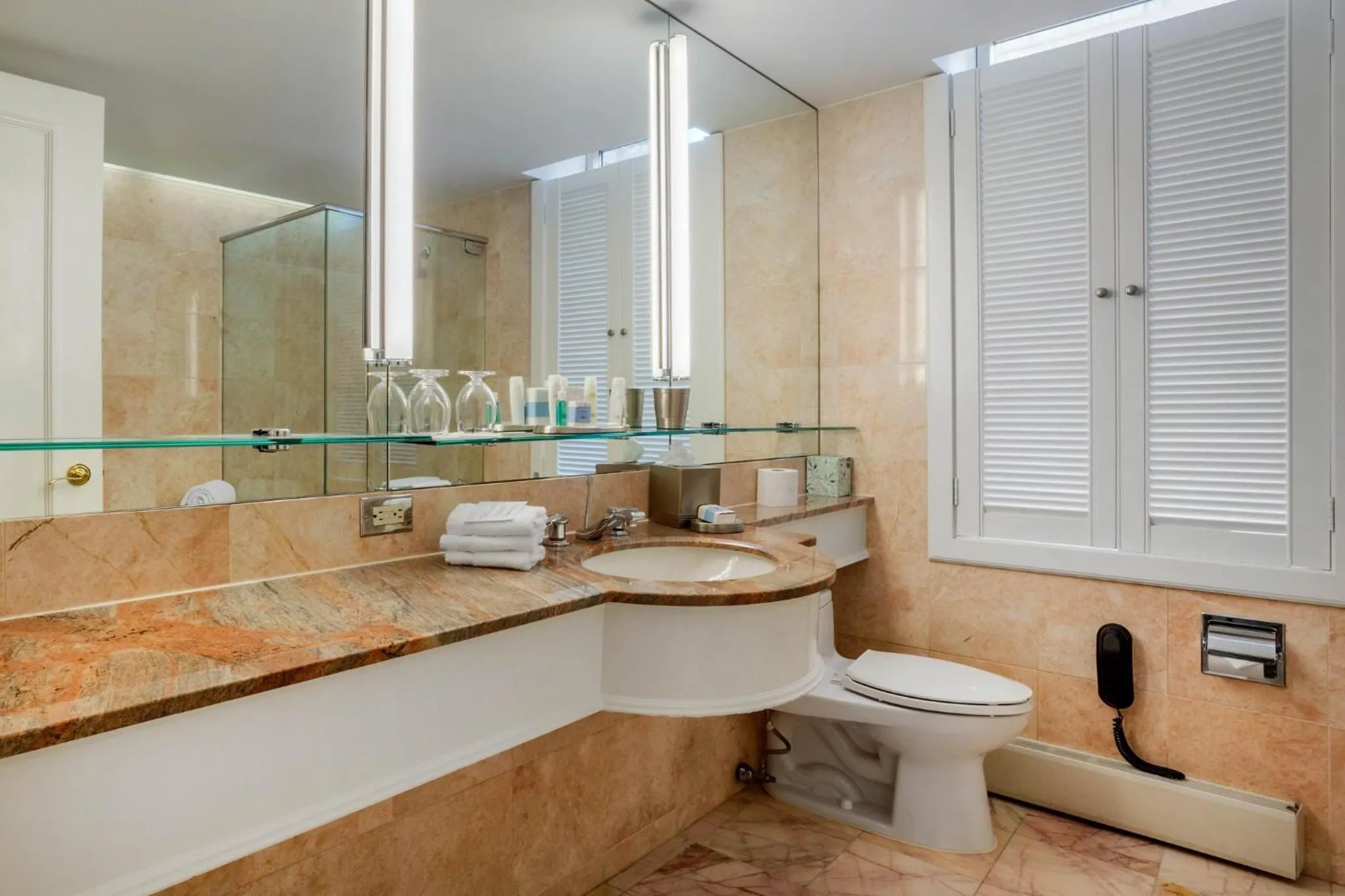 Bathroom in Omni Berkshire Place