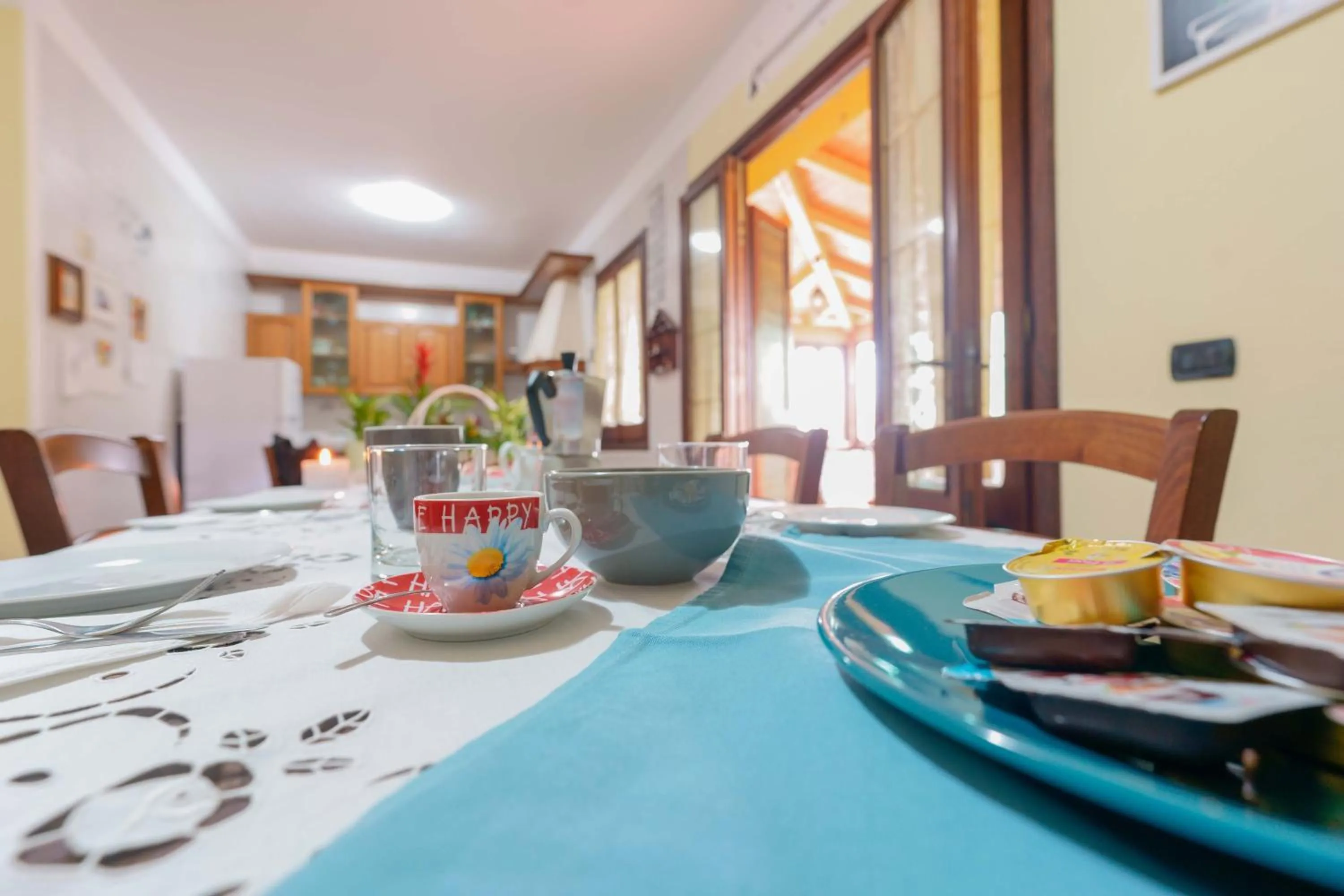 Food and drinks in B&B Gassa d'Amante