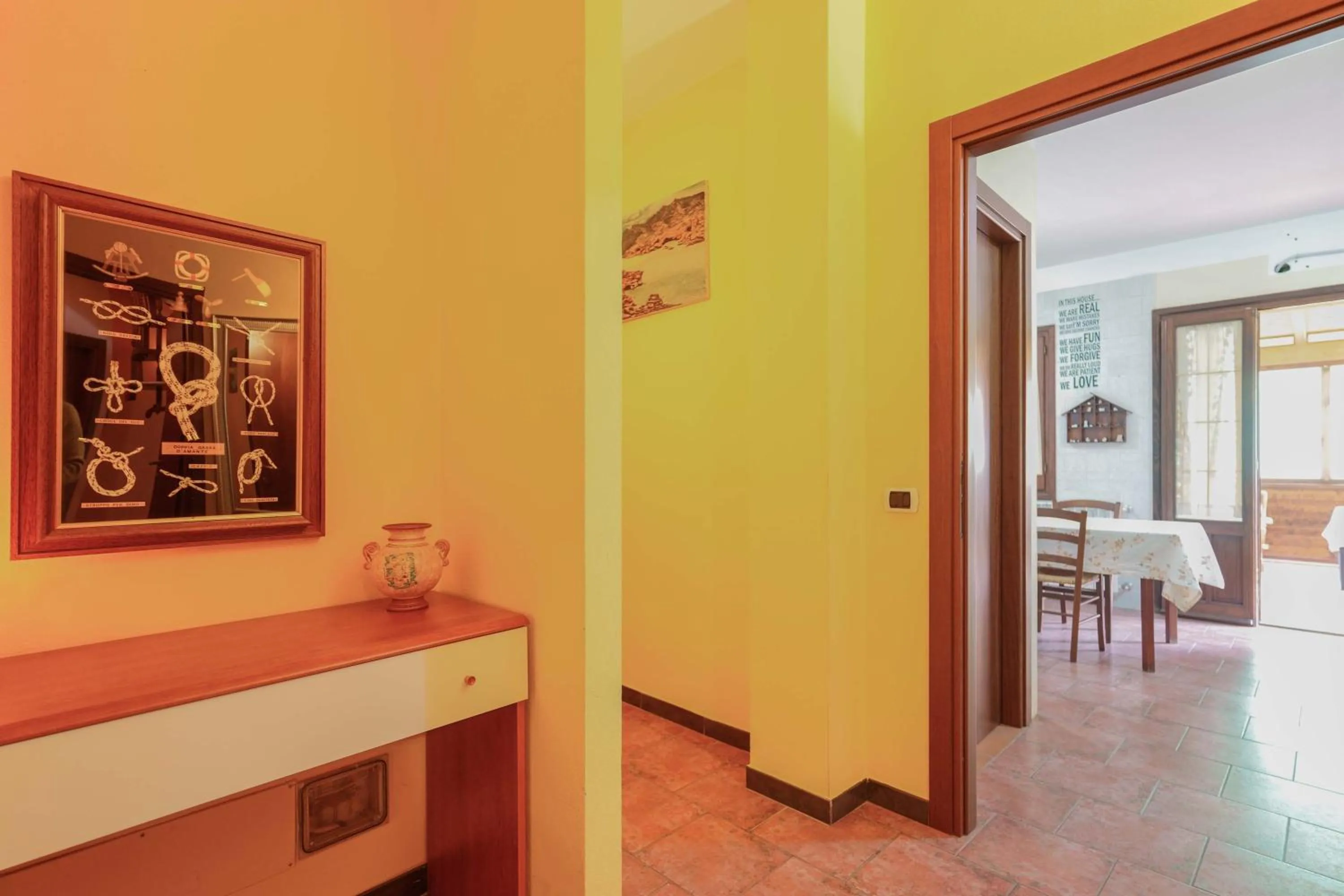 Seating area in B&B Gassa d'Amante