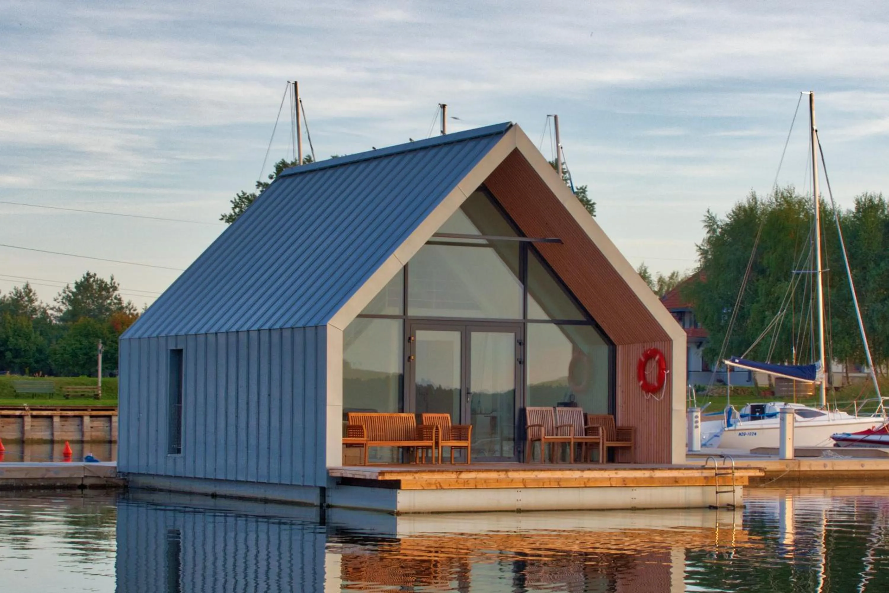 Property building in Domy na Wodzie na Mazurach