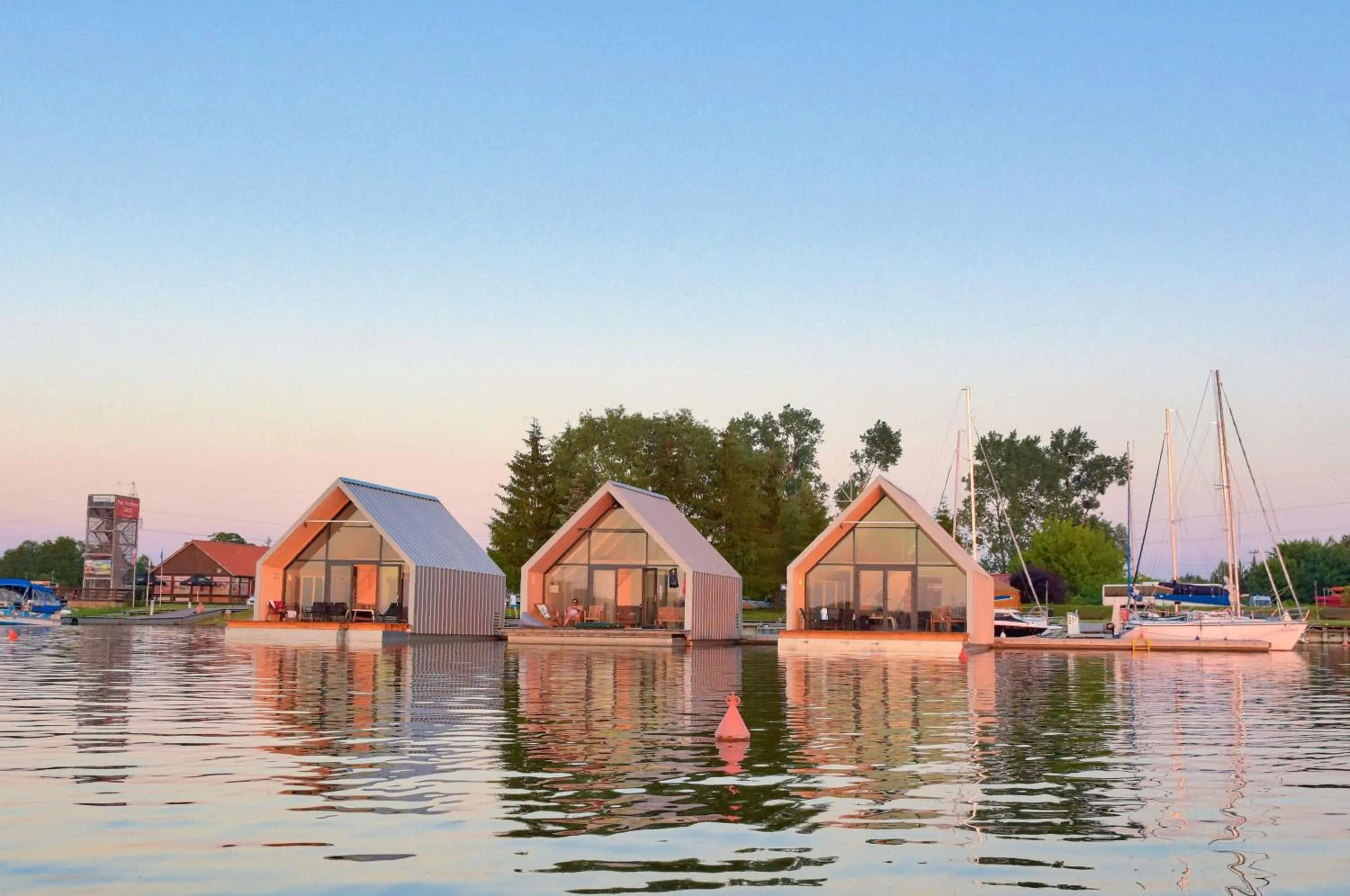 Lake view in Domy na Wodzie na Mazurach