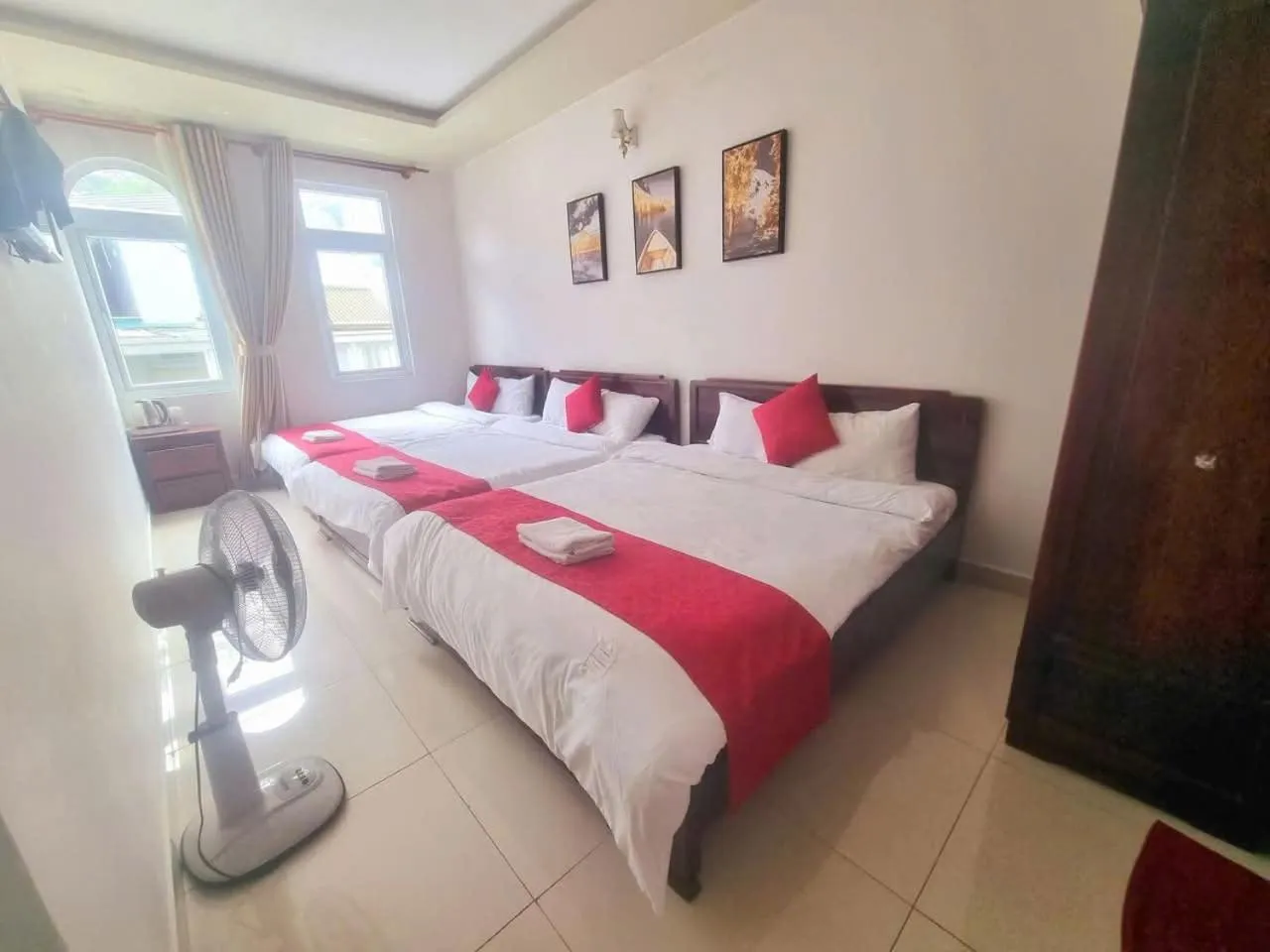 Bed in Conico Đà Lạt Hotel