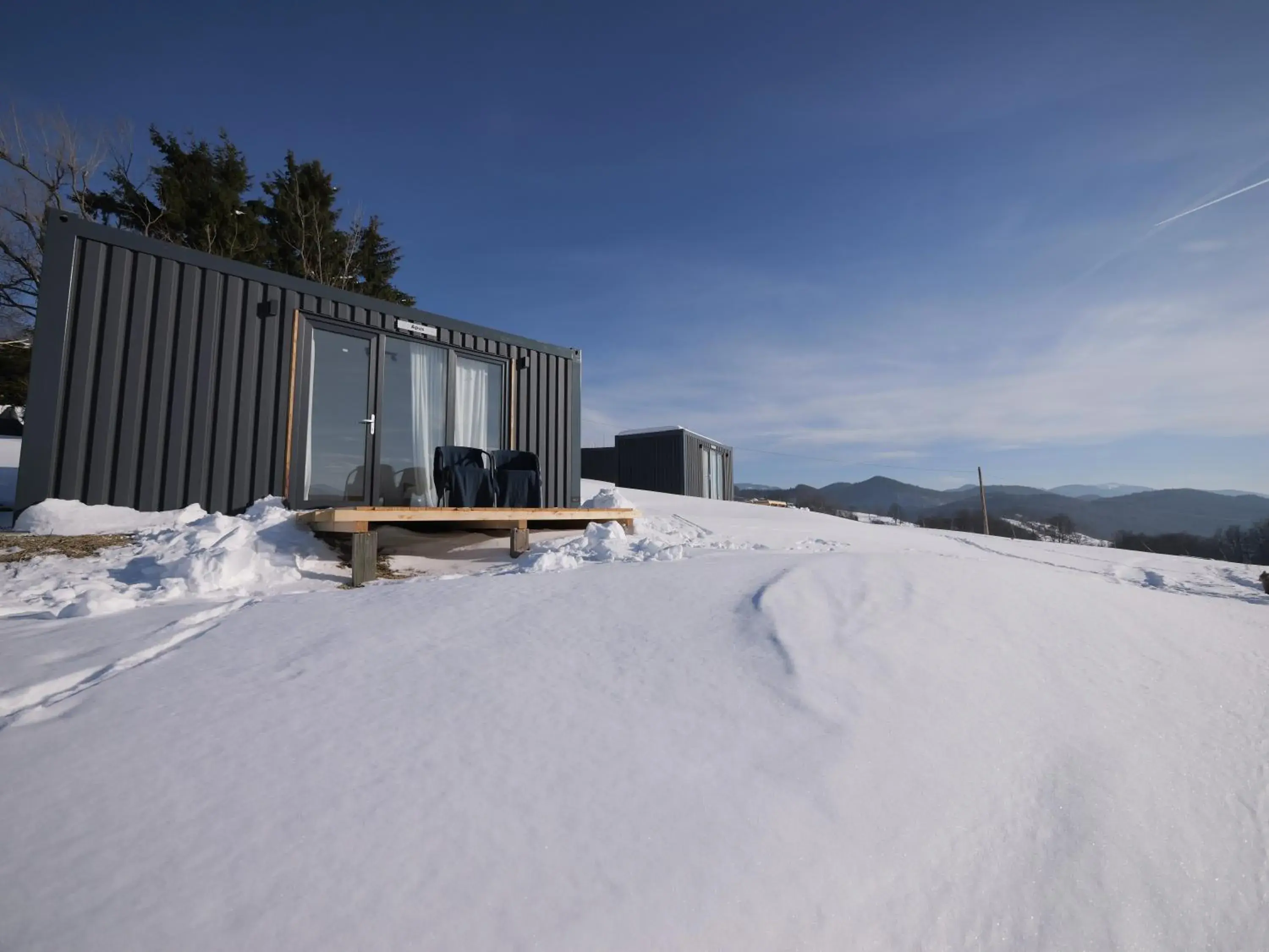 Mountain view in Ursa Mica Glamping Resort Mountain view in Ursa Mica Glamping Resort