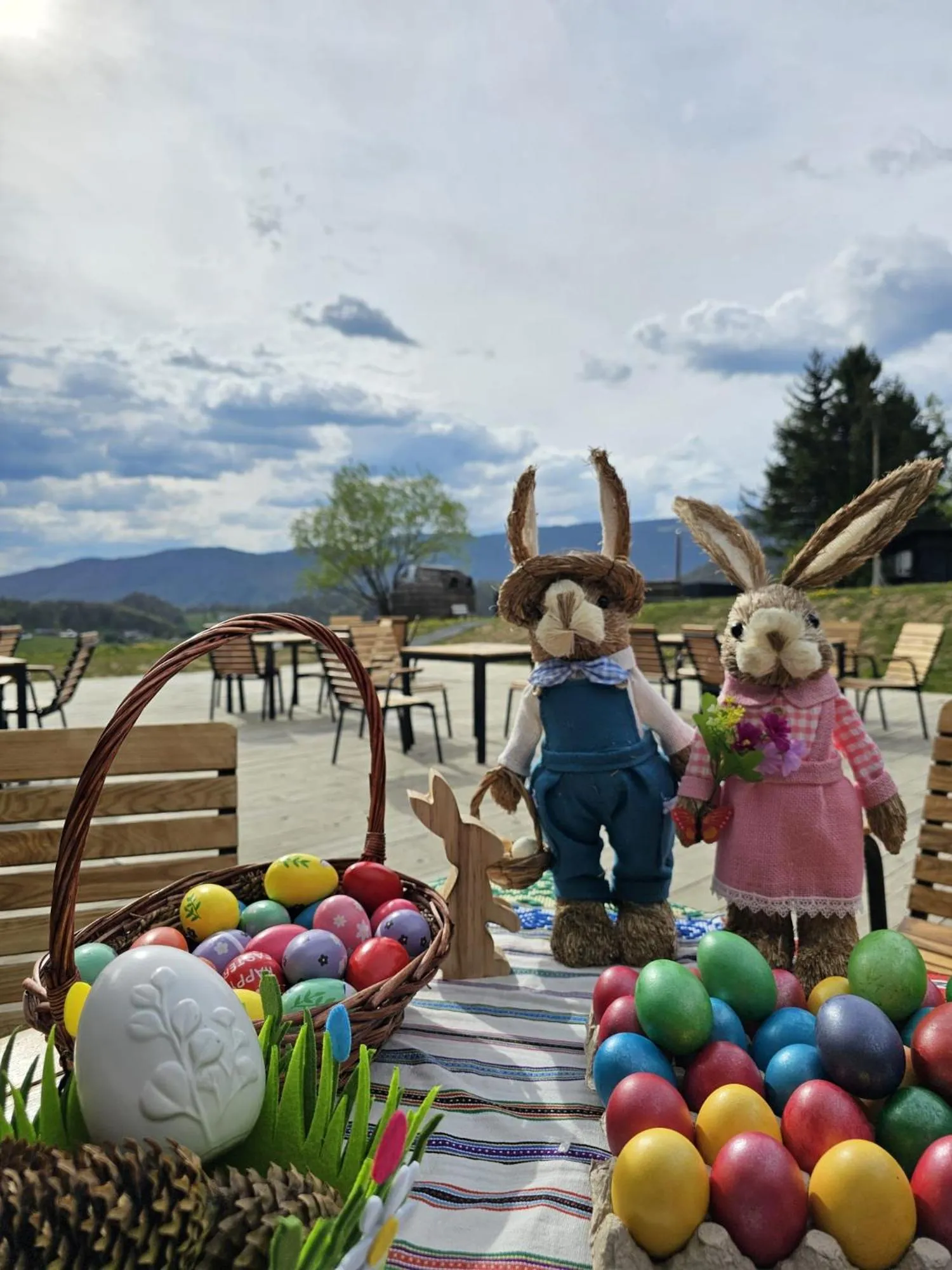 Spring in Ursa Mica Glamping Resort