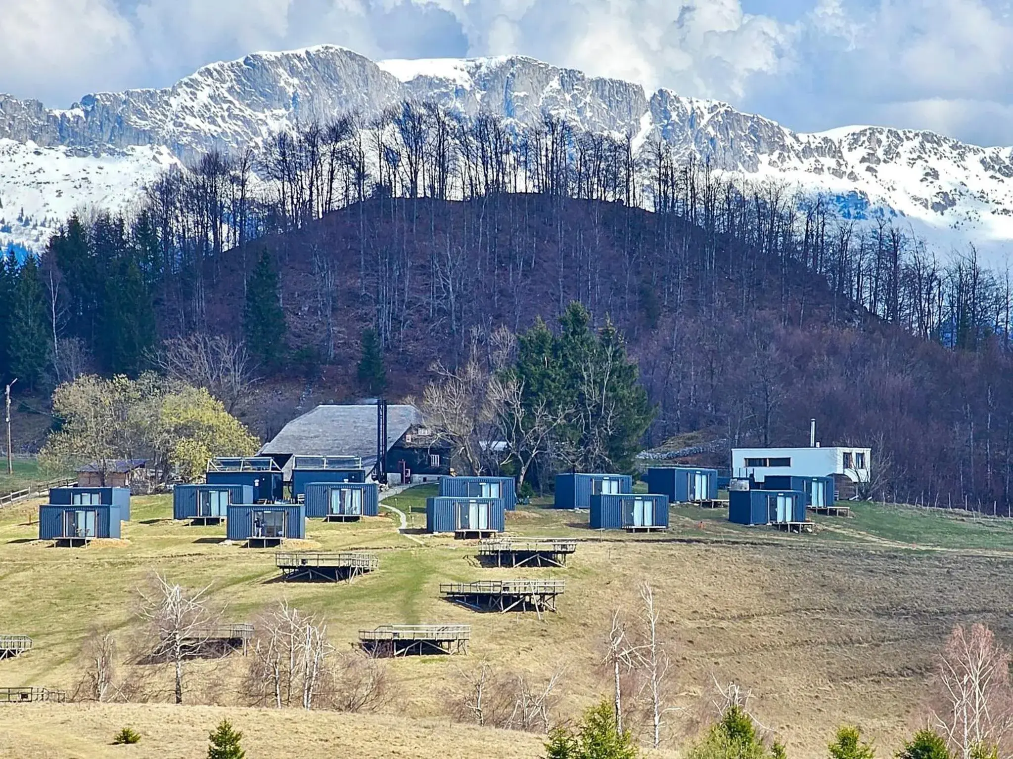 Property building in Ursa Mica Glamping Resort Property building in Ursa Mica Glamping Resort