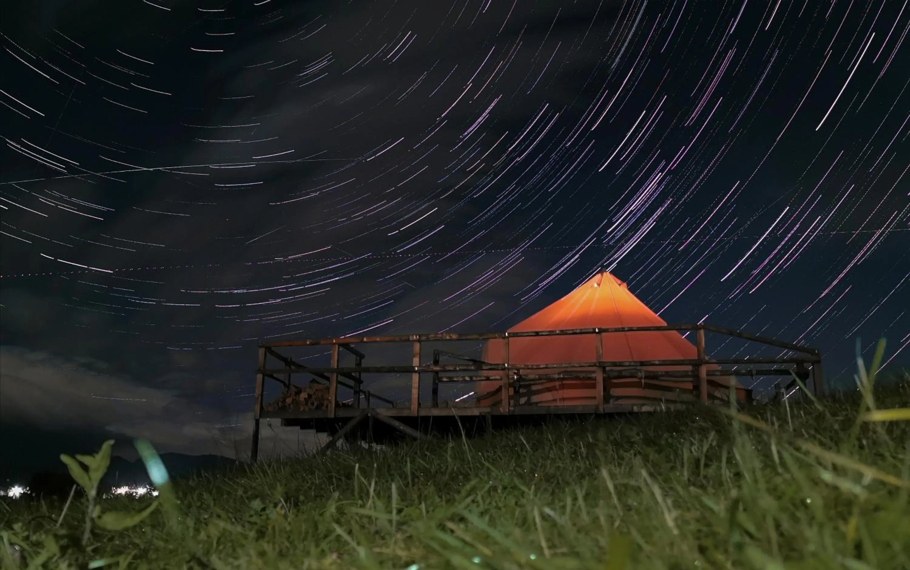 Night in Ursa Mica Glamping Resort