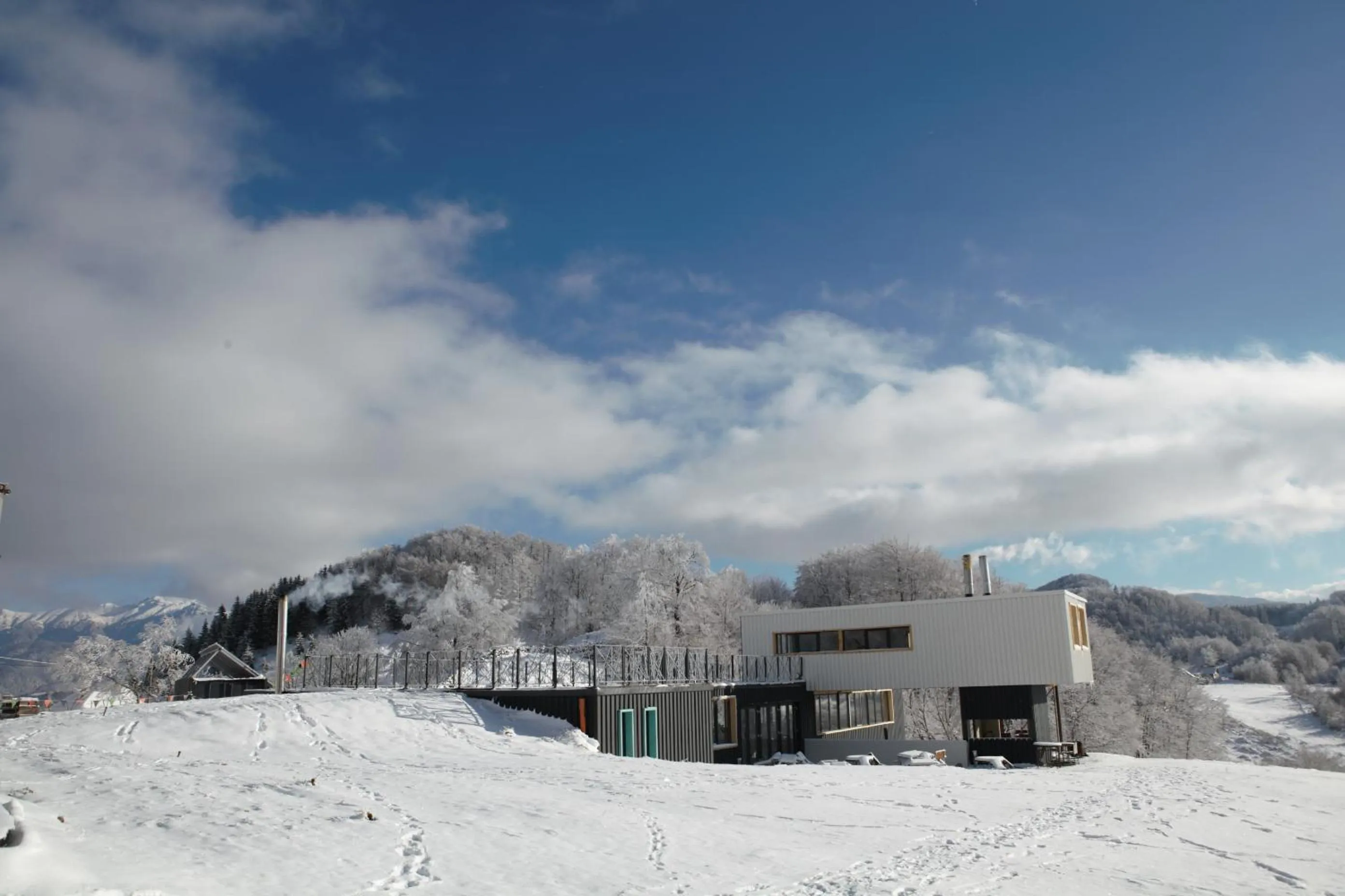 Property building in Ursa Mica Glamping Resort