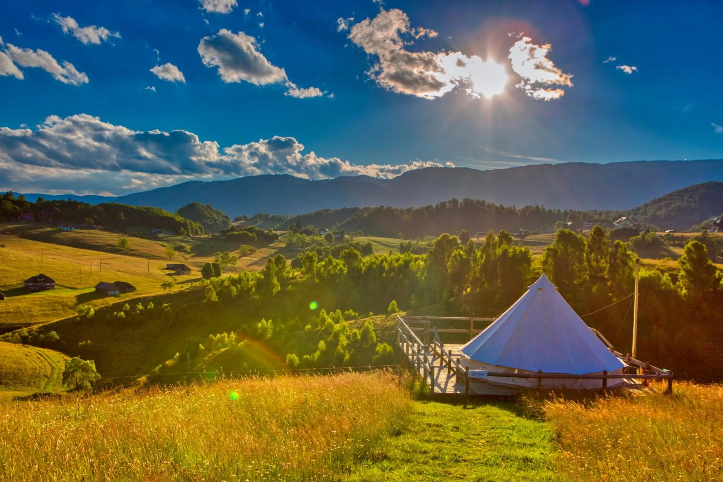 View (from property/room) in Ursa Mica Glamping Resort