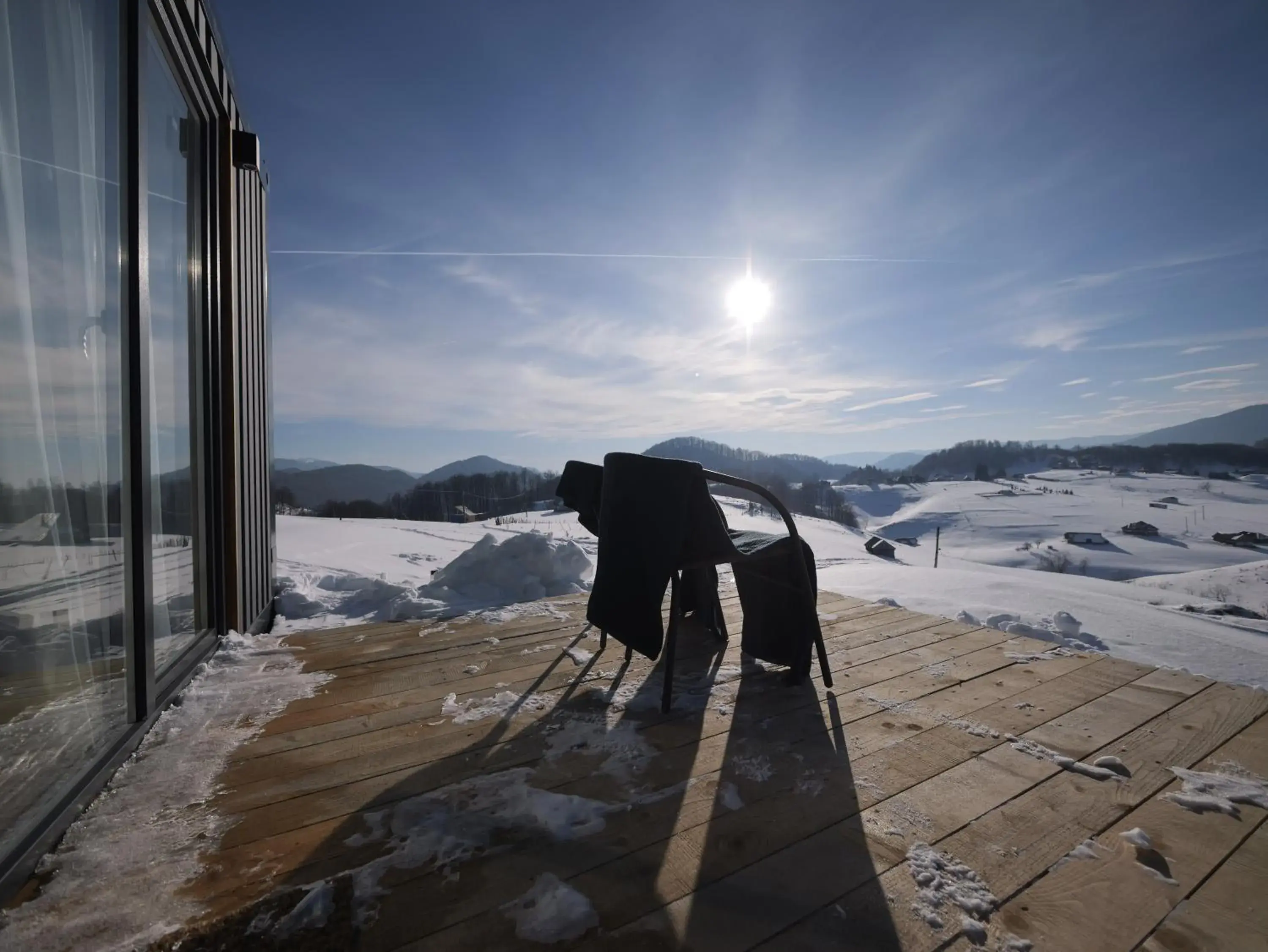 Mountain view in Ursa Mica Glamping Resort Mountain view in Ursa Mica Glamping Resort