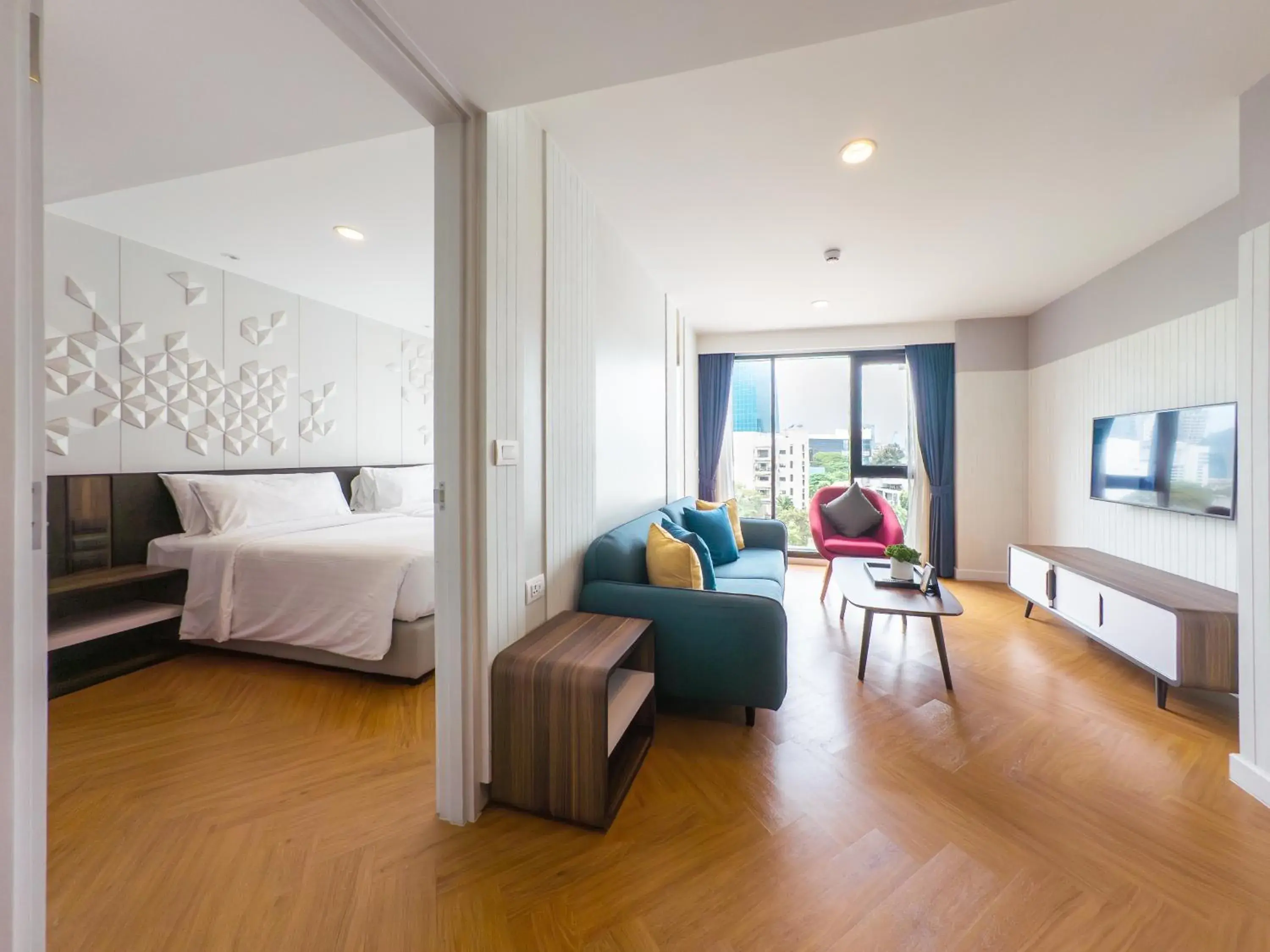 1-Bedroom Junior Suite in Amanta Hotel & Residence Sathorn 1-Bedroom Junior Suite in Amanta Hotel & Residence Sathorn