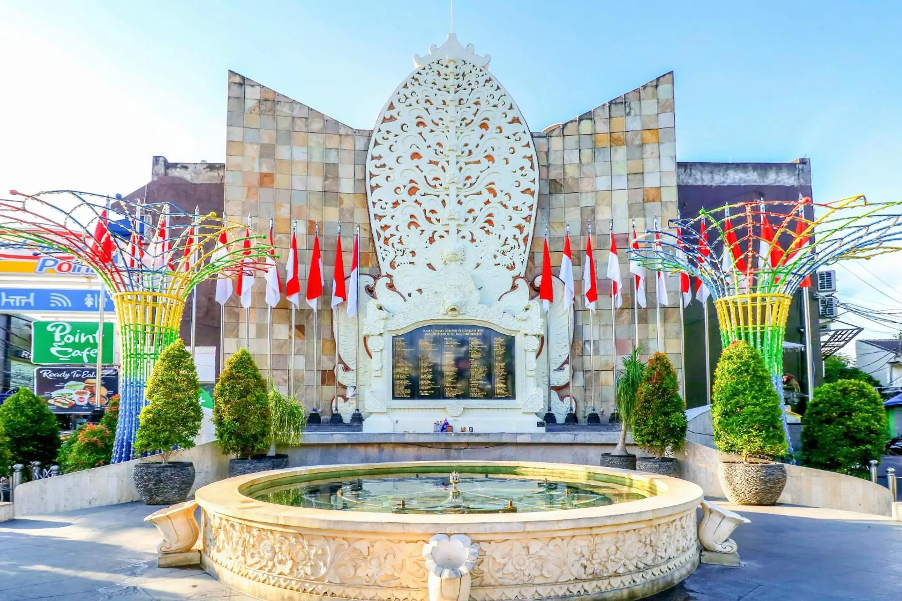 Garden view in Hotel O Nan Berlian Inn Garden view in Hotel O Nan Berlian Inn
