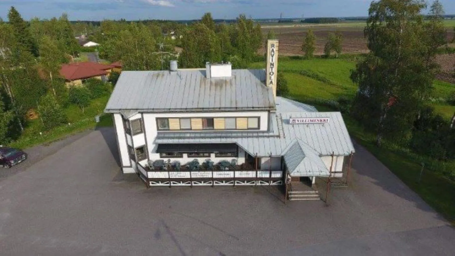 Bird's eye view in Gasthaus.himanka