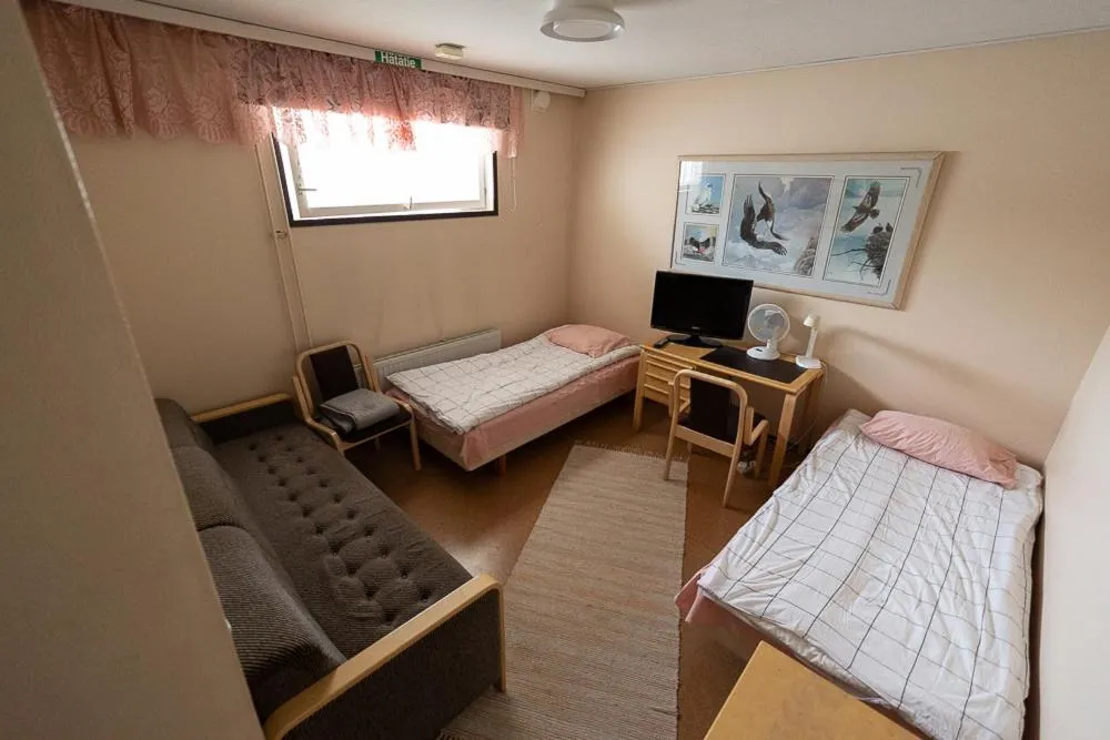 Bed in Gasthaus.himanka