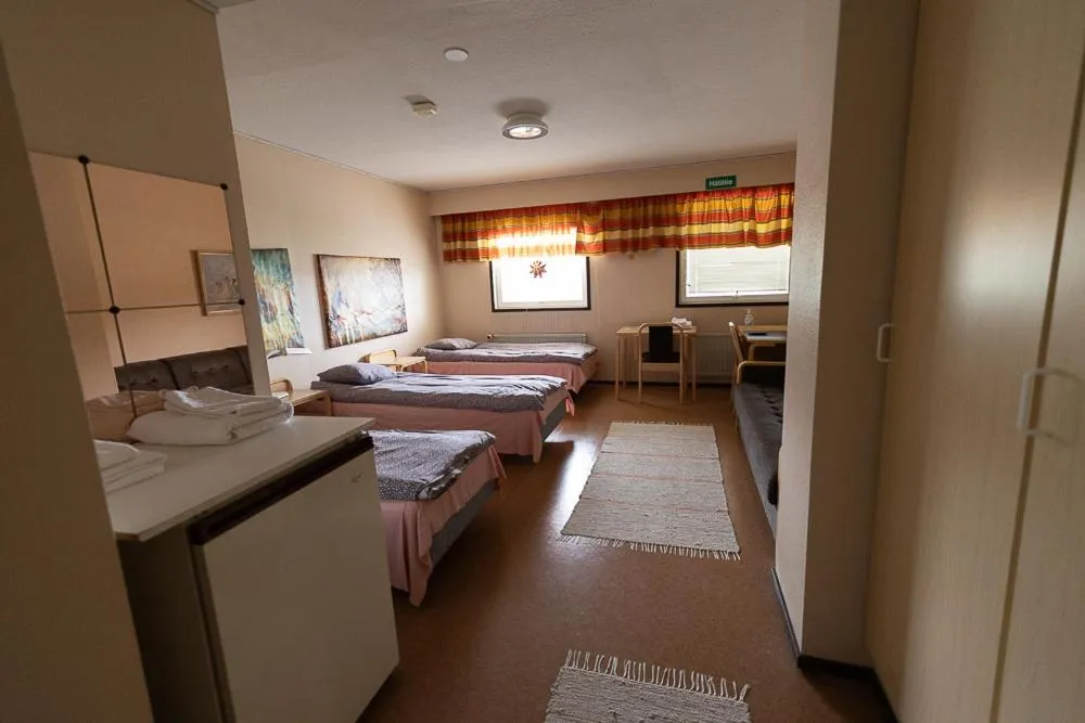 Bed in Gasthaus.himanka