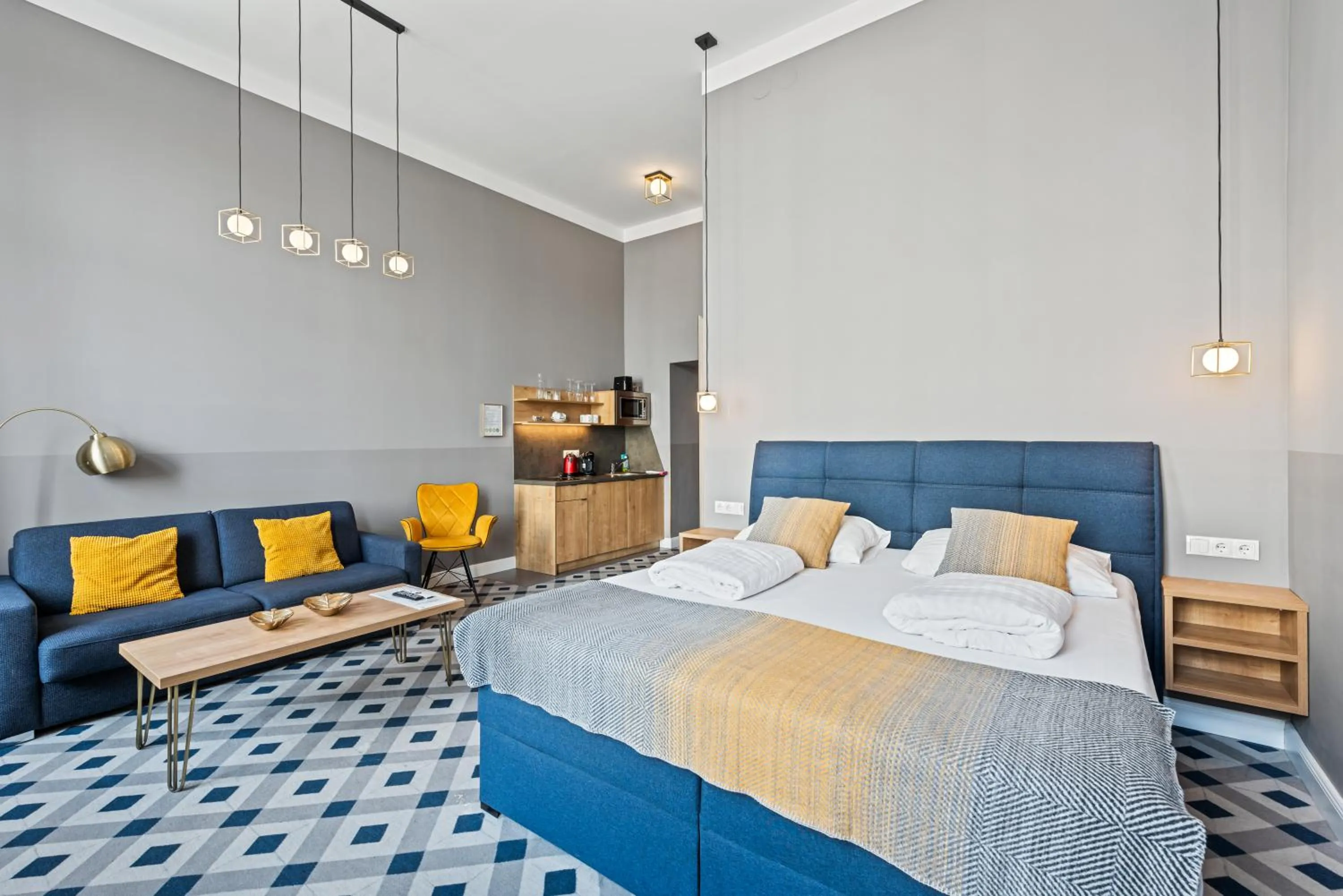 Bed in KH Opera Apartments