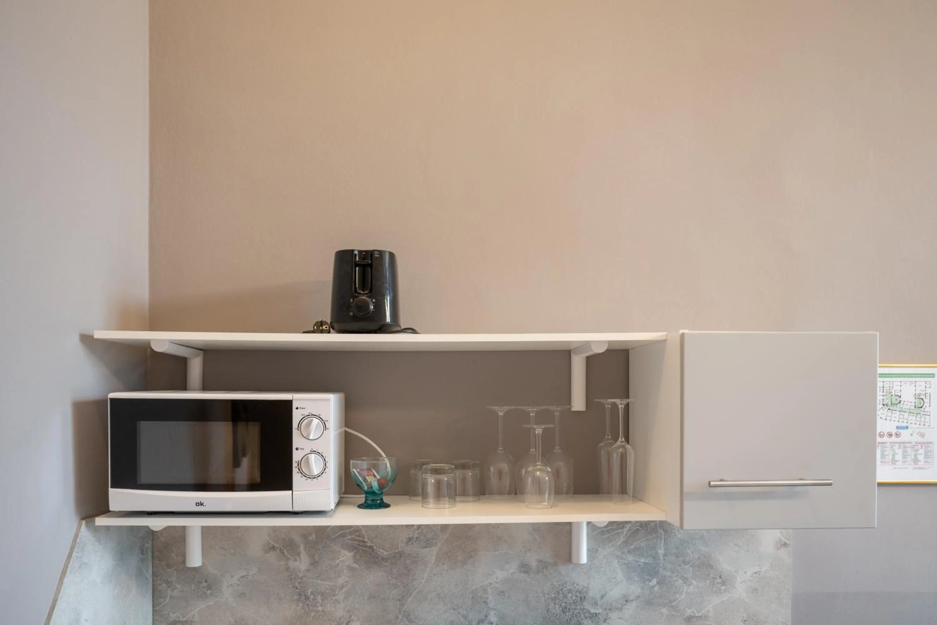 microwave in KH Opera Apartments