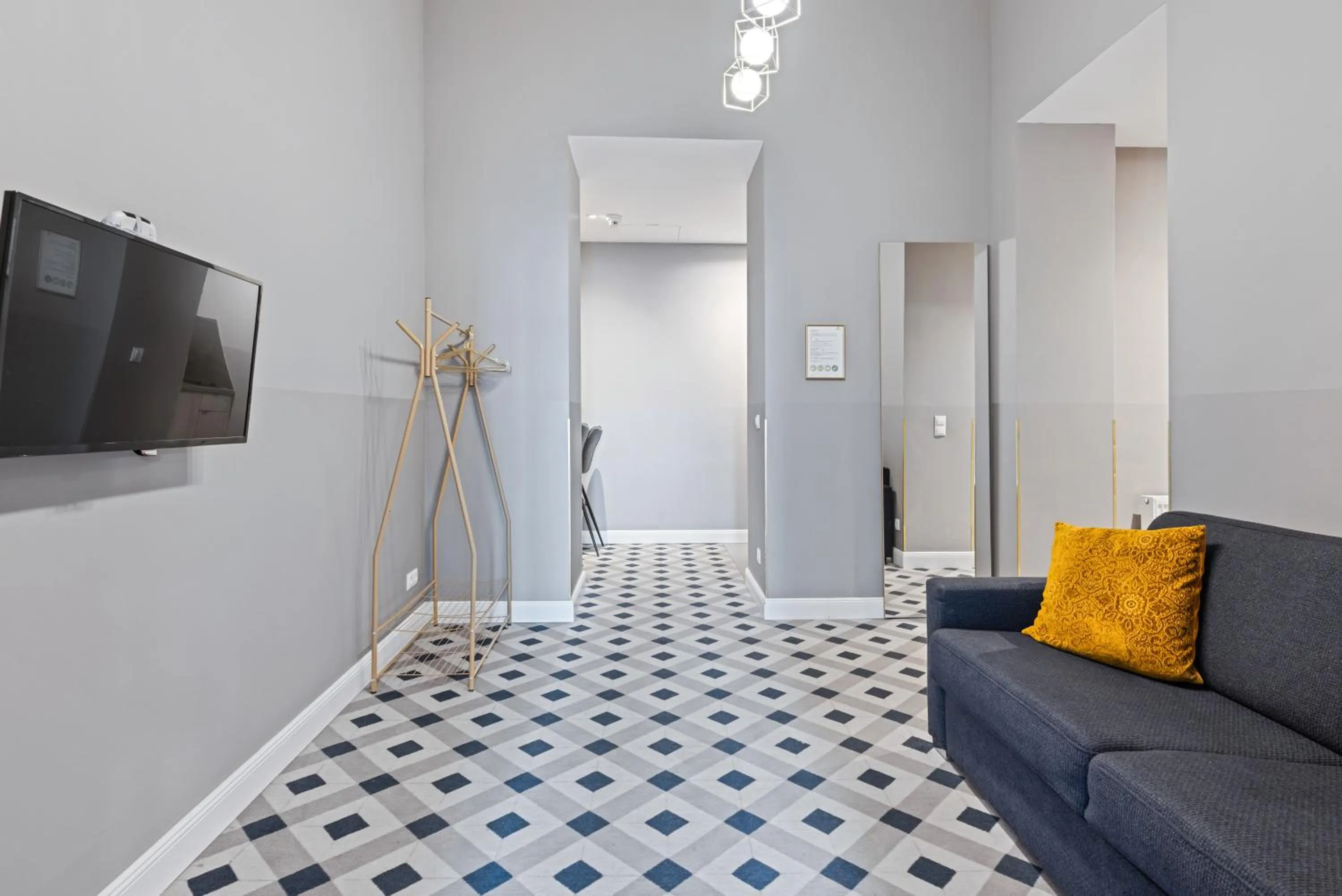 Seating area in KH Opera Apartments