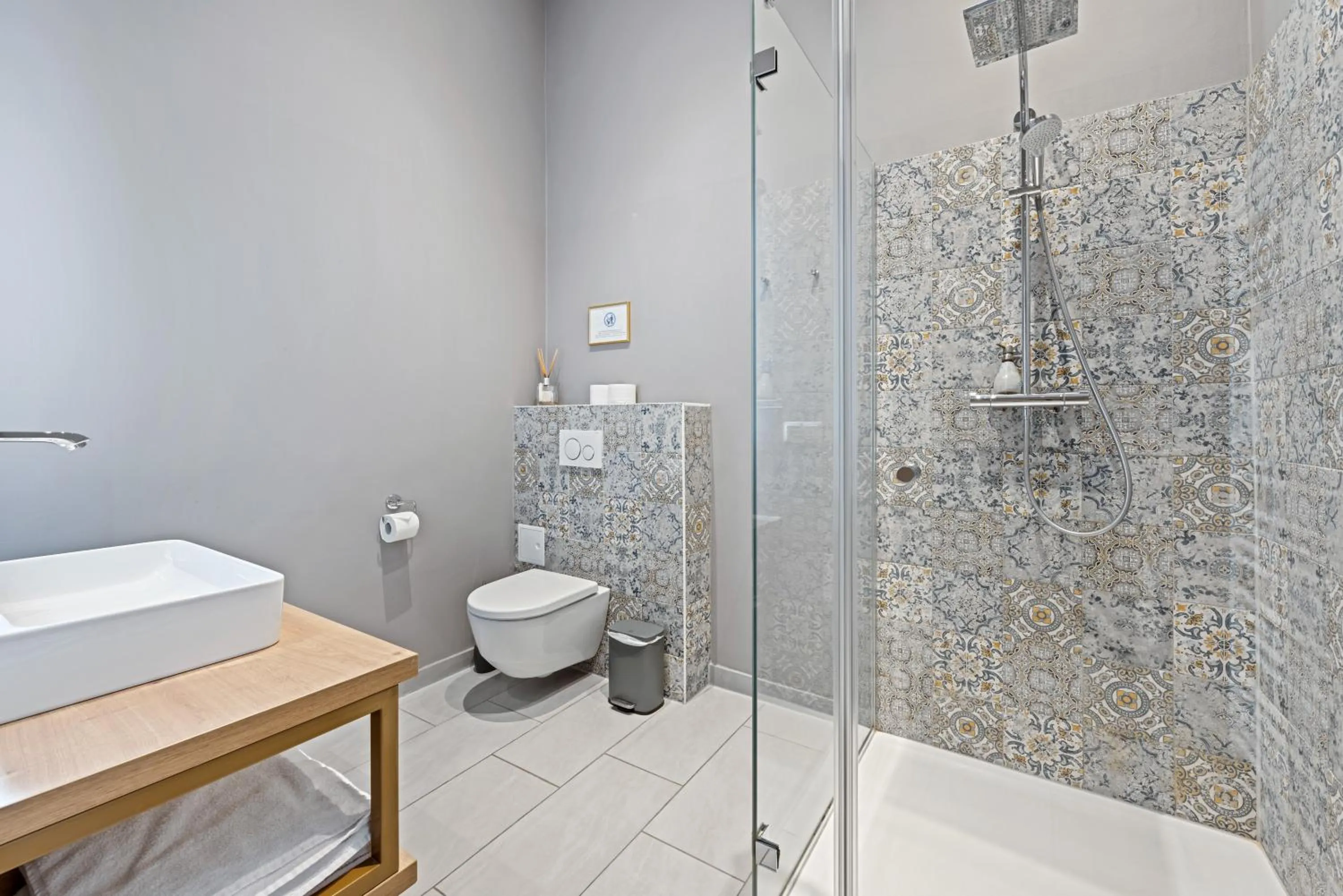 Shower in KH Opera Apartments