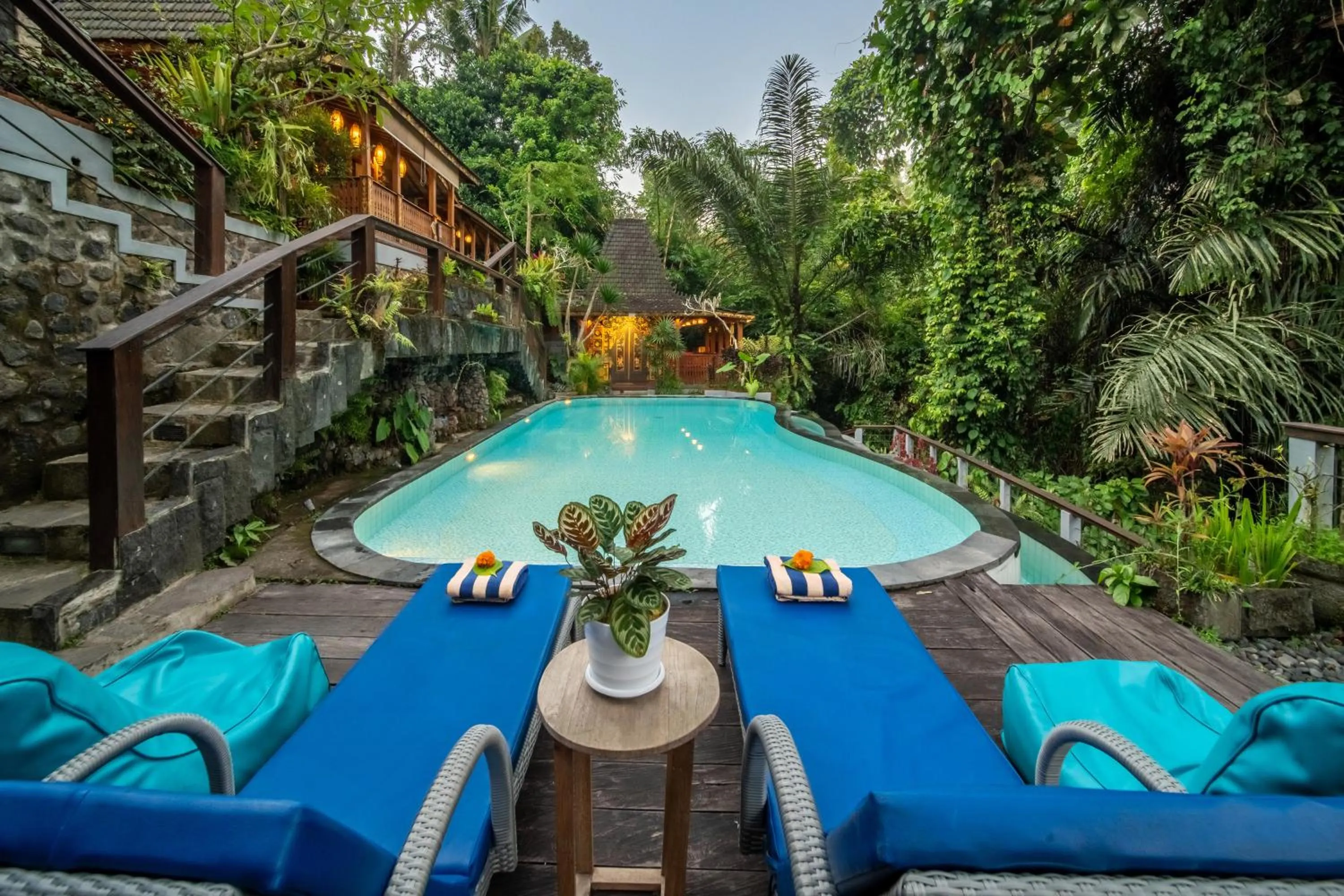 Property building in Parvati Retreat Villas