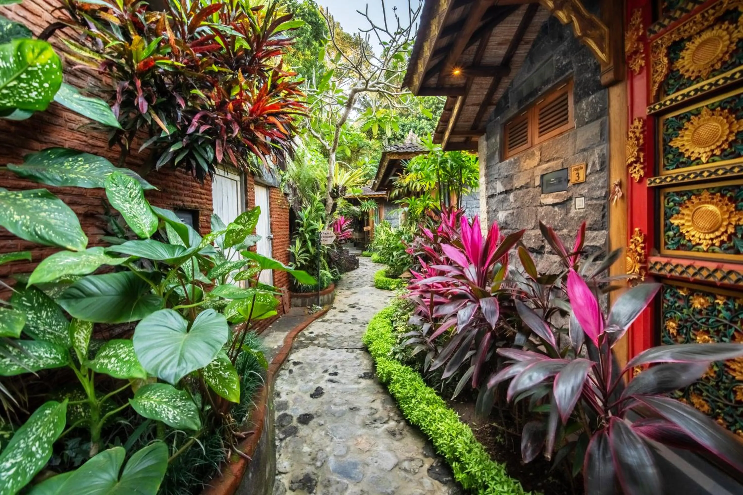 Property building in Parvati Retreat Villas