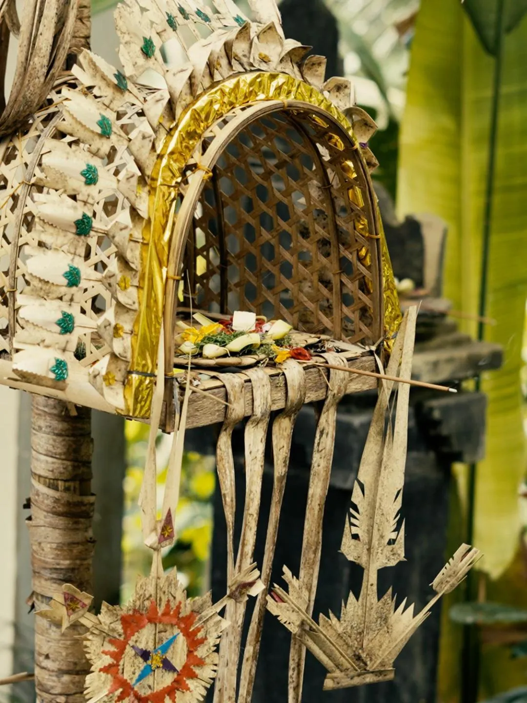 Decorative detail in Parvati Retreat Villas