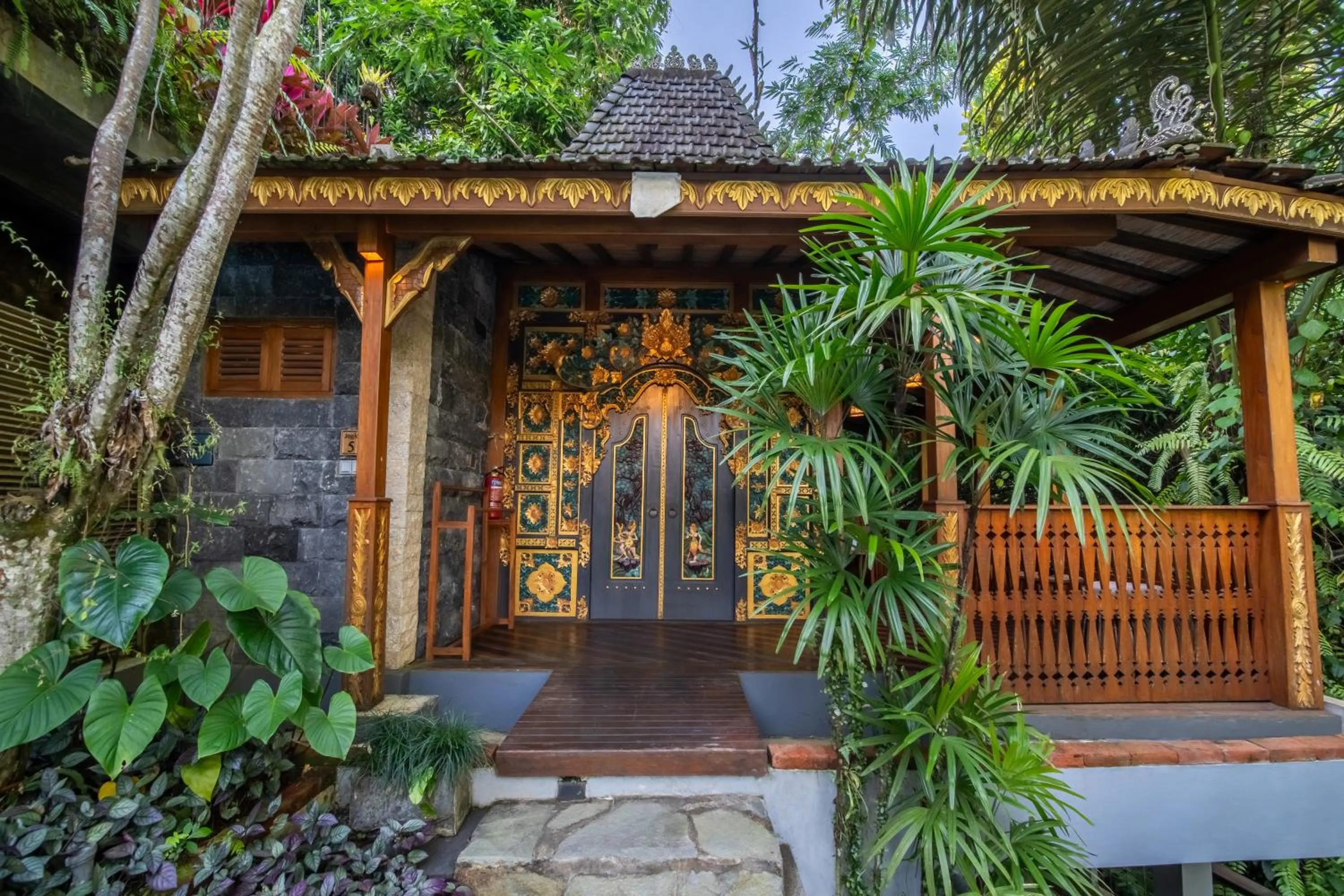 Property building in Parvati Retreat Villas