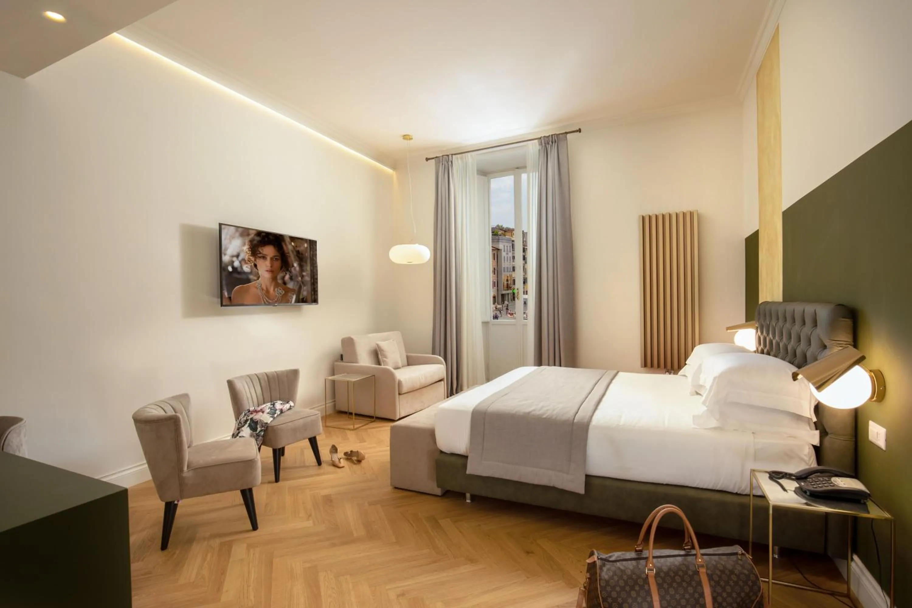 Photo of the whole room, Bed in Spagna Luxury Rooms