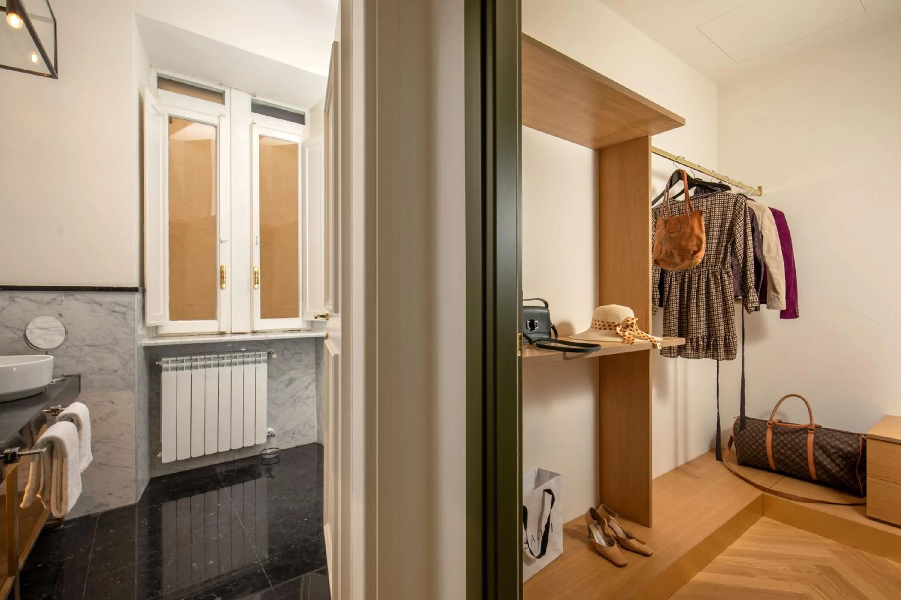 Bathroom in Spagna Luxury Rooms