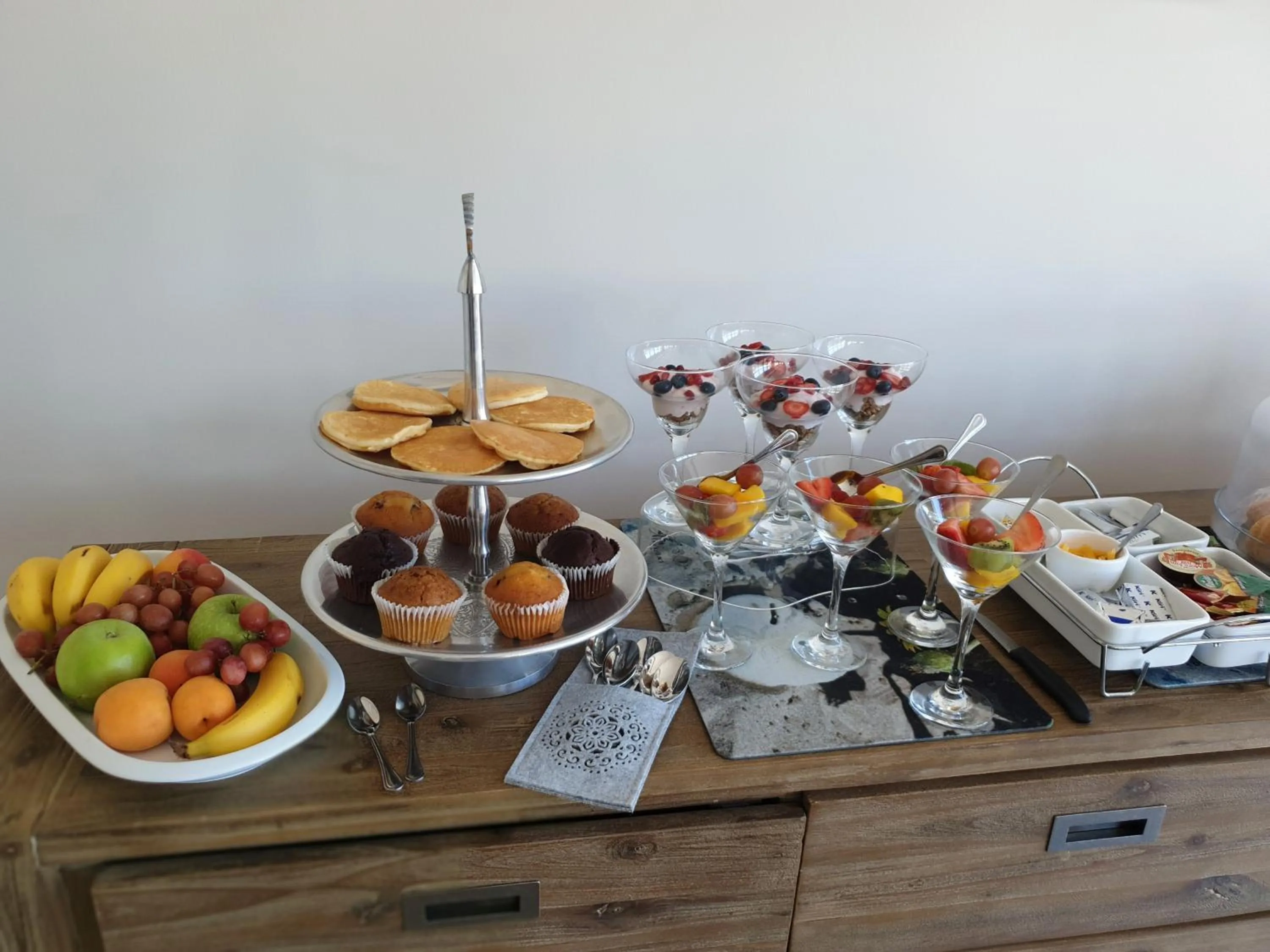 Food in C' la Vie Luxury Accommodation & Spa