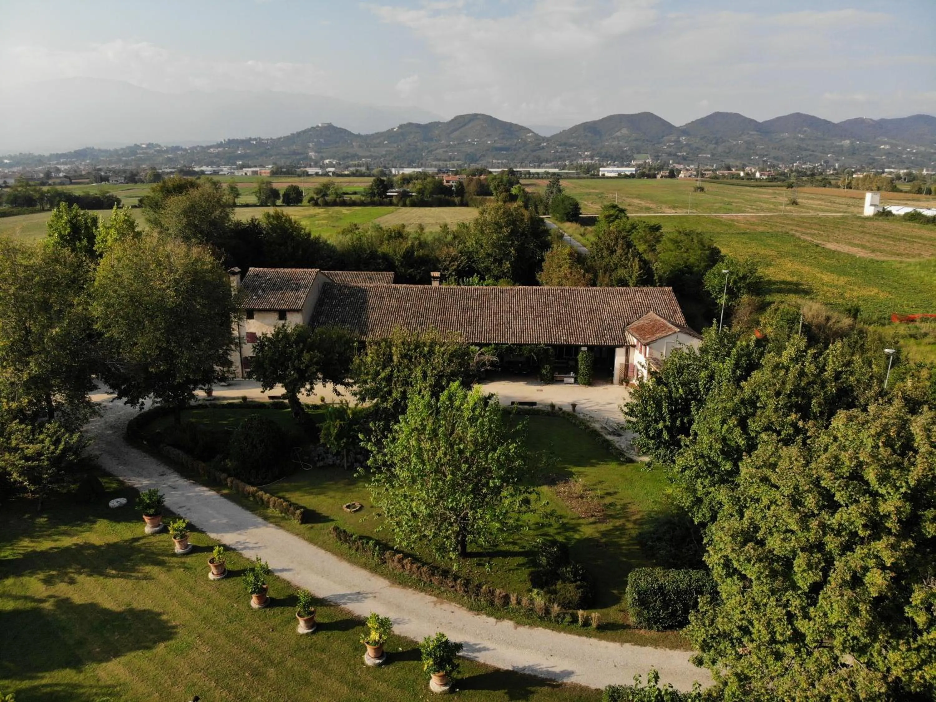 Bird's eye view in B&B Ca' Cinel Asolo