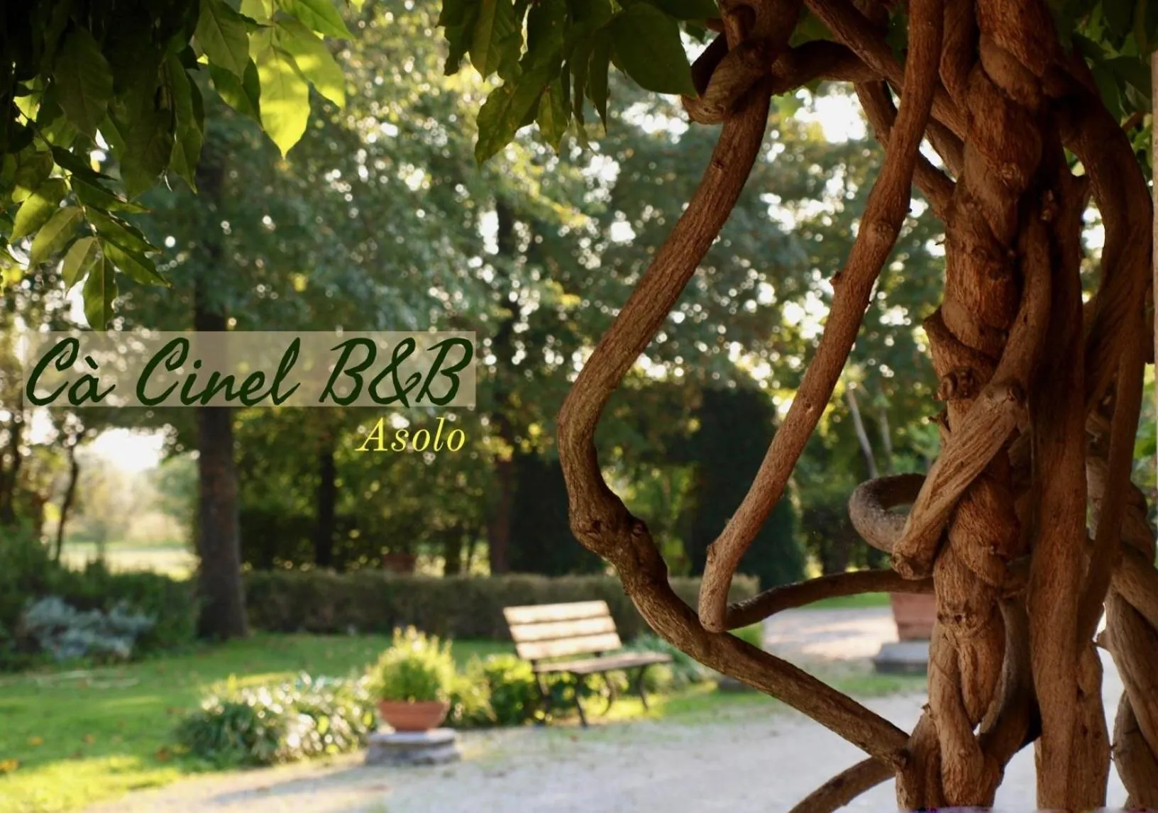 Patio in B&B Ca' Cinel Asolo