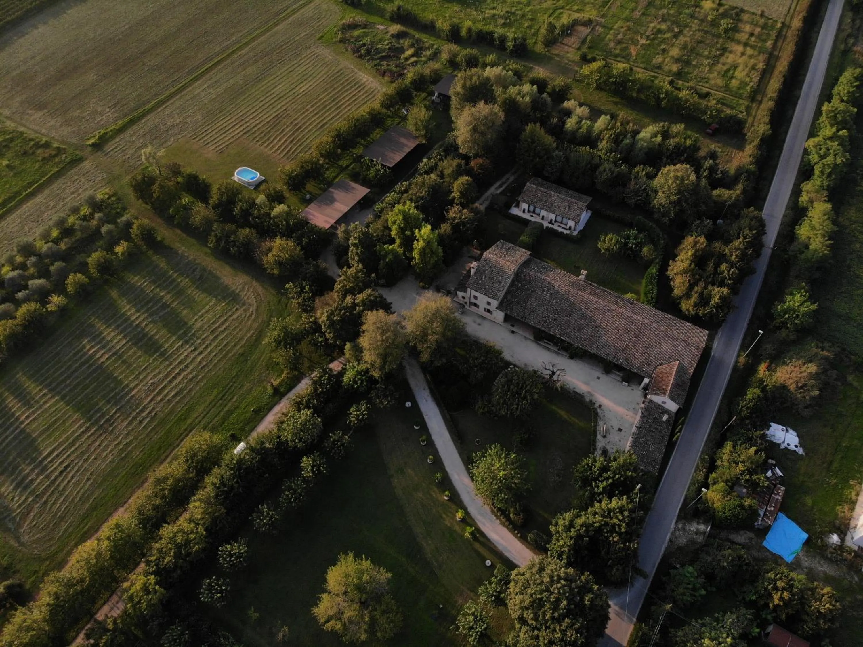 Bird's eye view in B&B Ca' Cinel Asolo