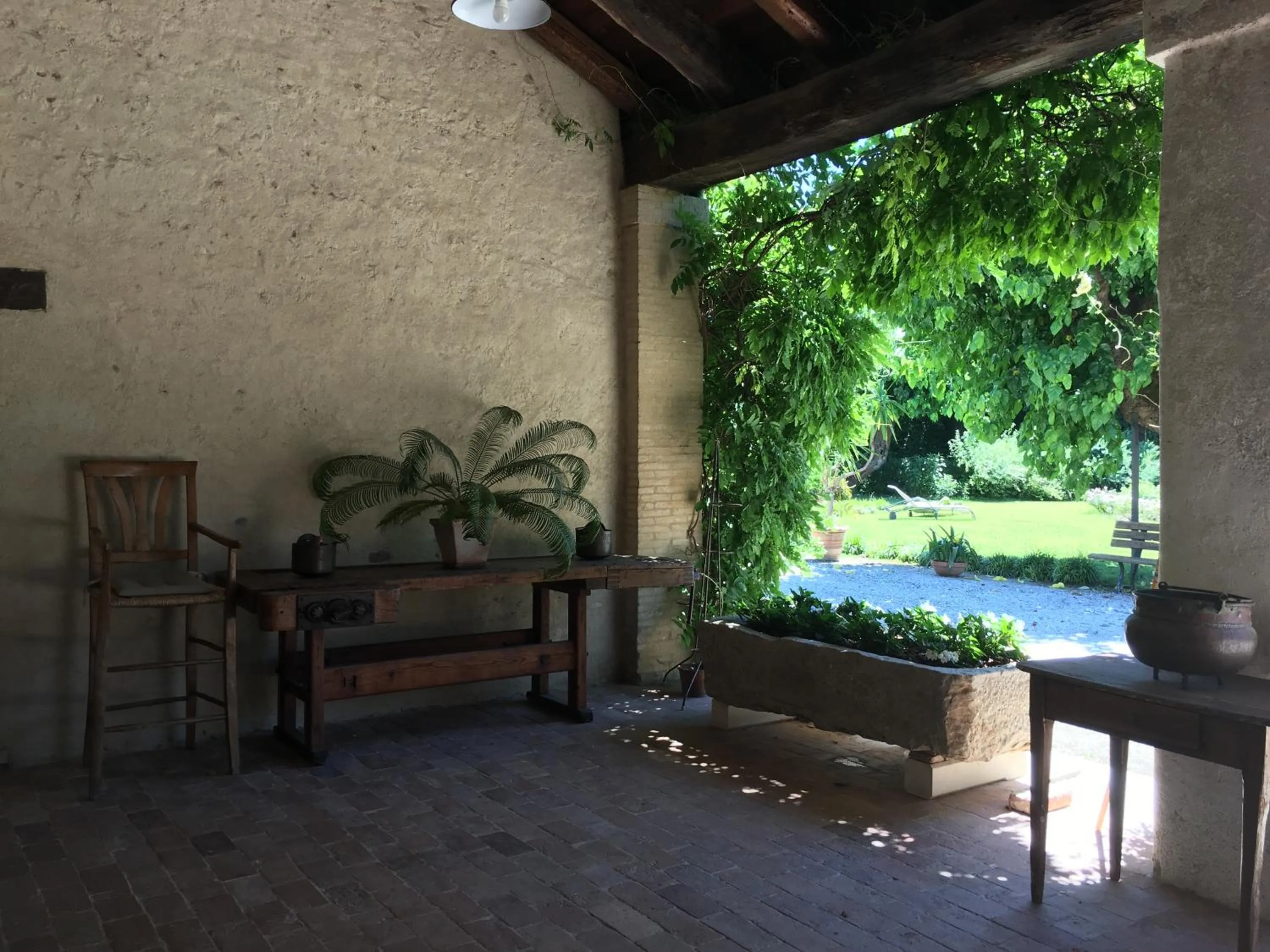 Garden view in B&B Ca' Cinel Asolo