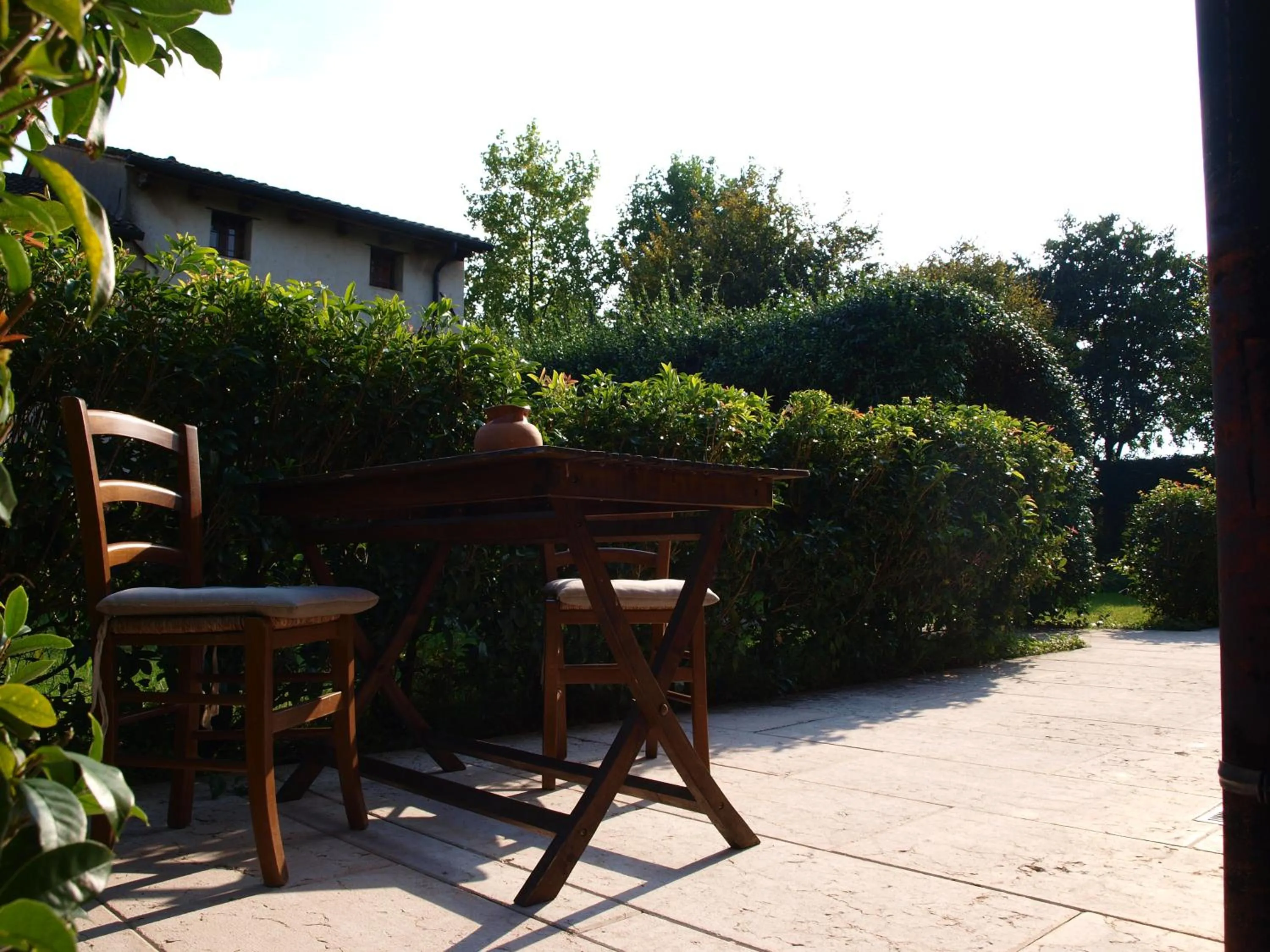 Patio in B&B Ca' Cinel Asolo