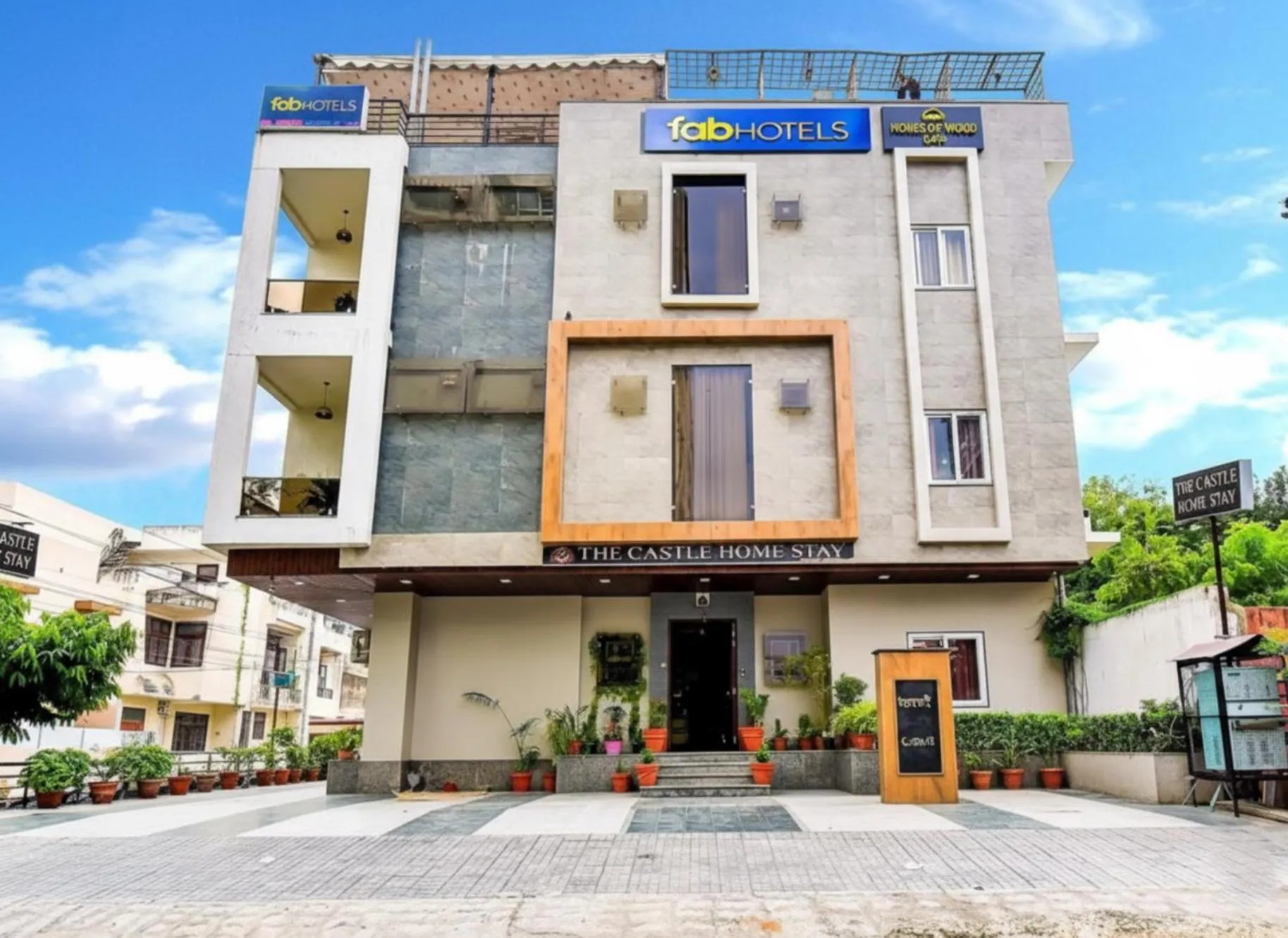 Property building in FabHotel The Castle Homestay